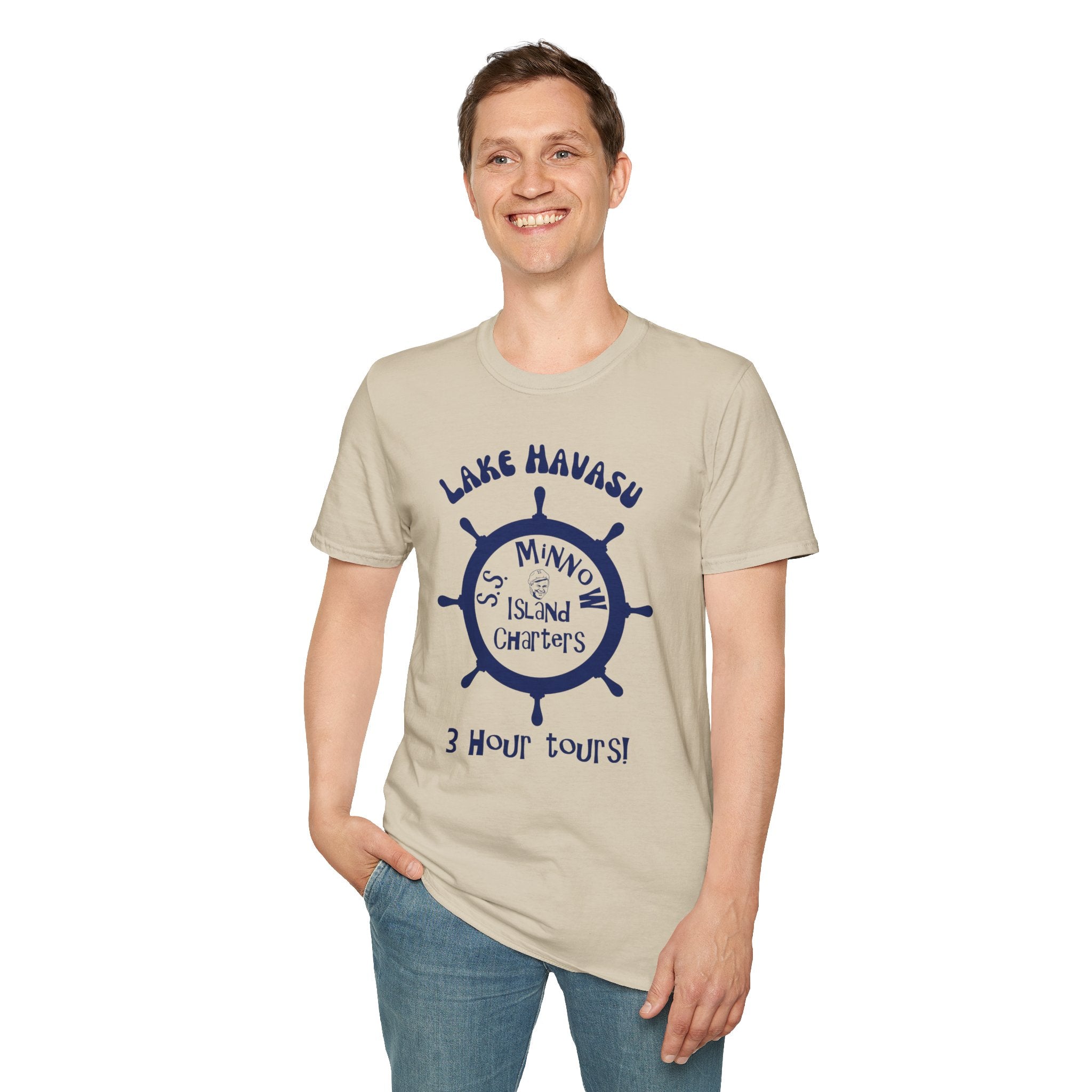 What It Could Happen lol ... Lake Havasu SS Minnow Island Charters T-Shirt | 3 Hour Tours
