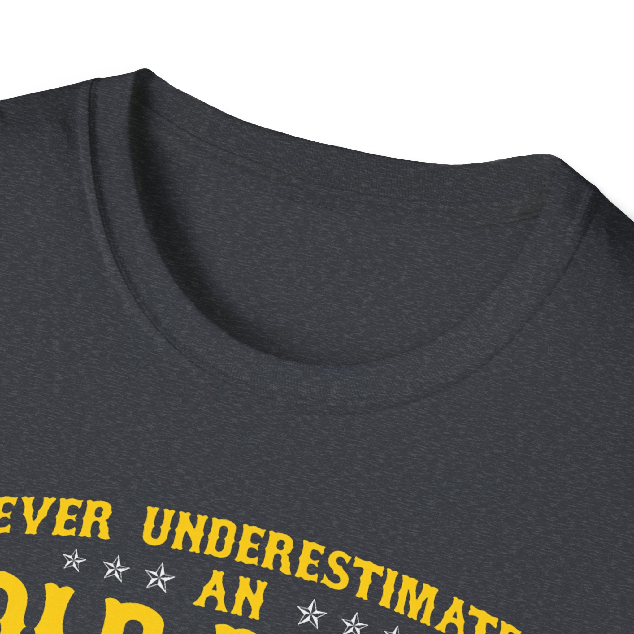 Never Underestimate an Old Man Who Is Also Vietnam Veteran T-Shirt | Military Tribute