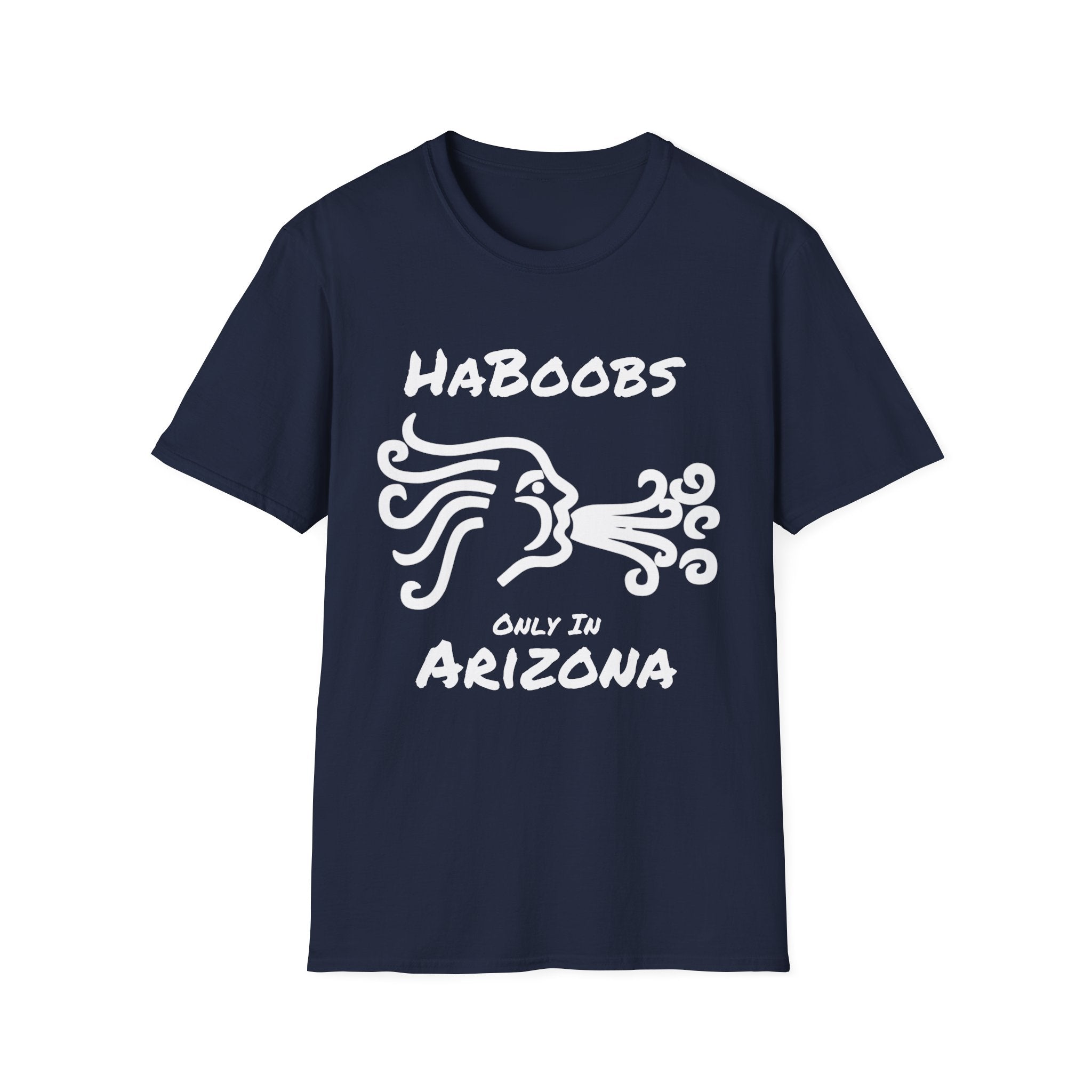Arizona HaBoobs Mens Womans Unisex Softstyle T-Shirt | Funny Graphic Tee, Gift for Him/Her, Summer Wear, Vacation Shirt, Humor Apparel