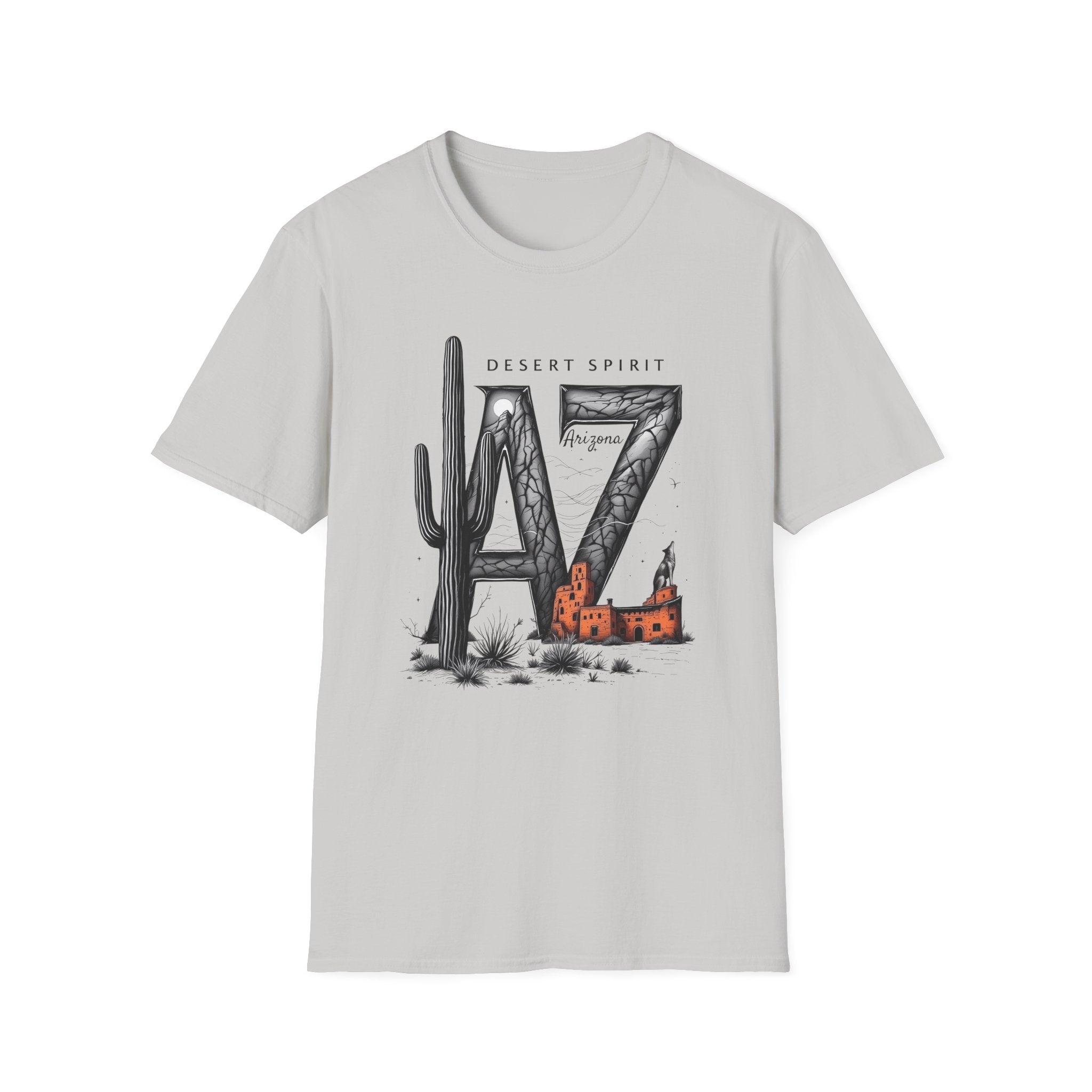 Arizona Desert Spirit T-Shirt | AZ Cactus Southwest Illustration