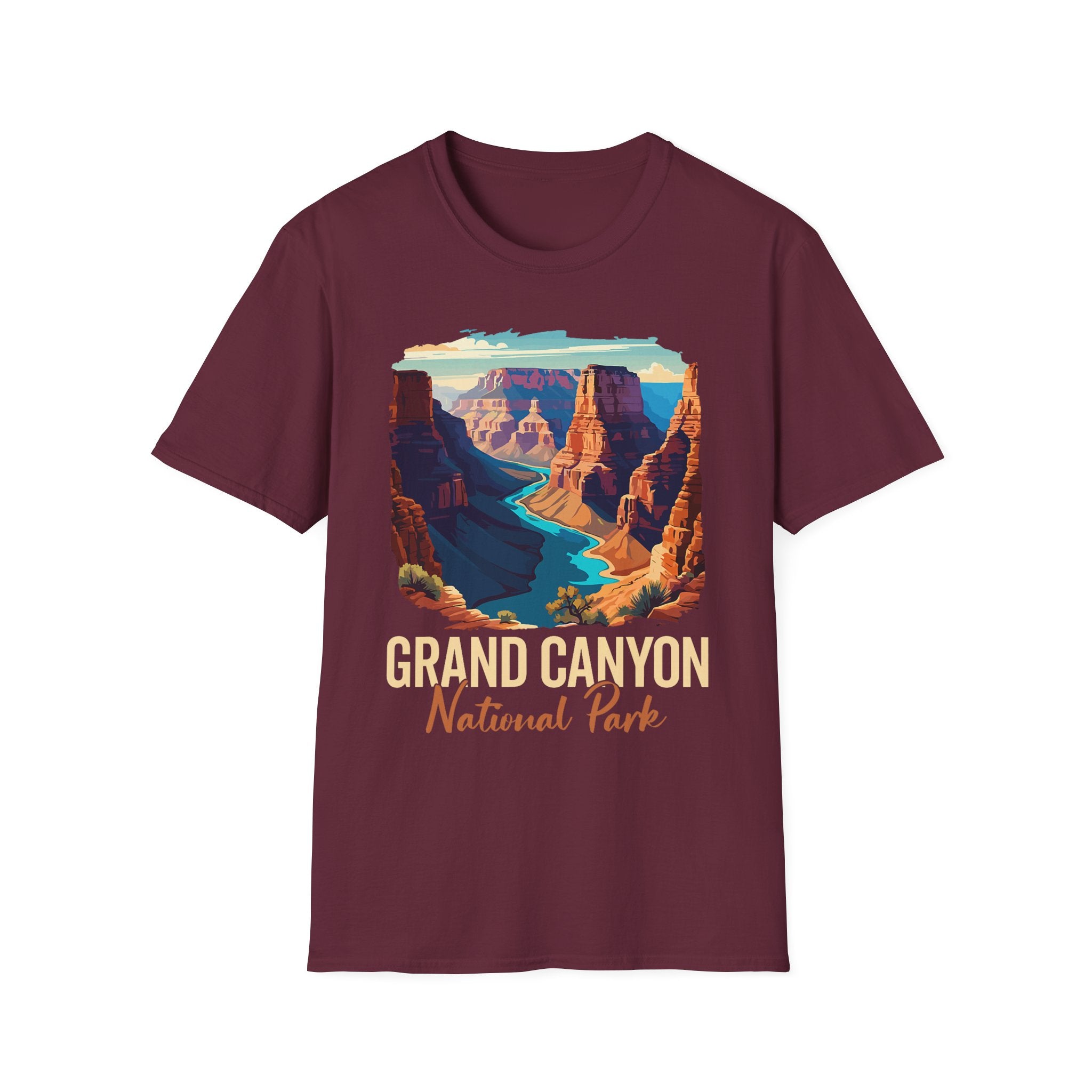 Grand Canyon National Park T-Shirt | Scenic Canyon Landscape