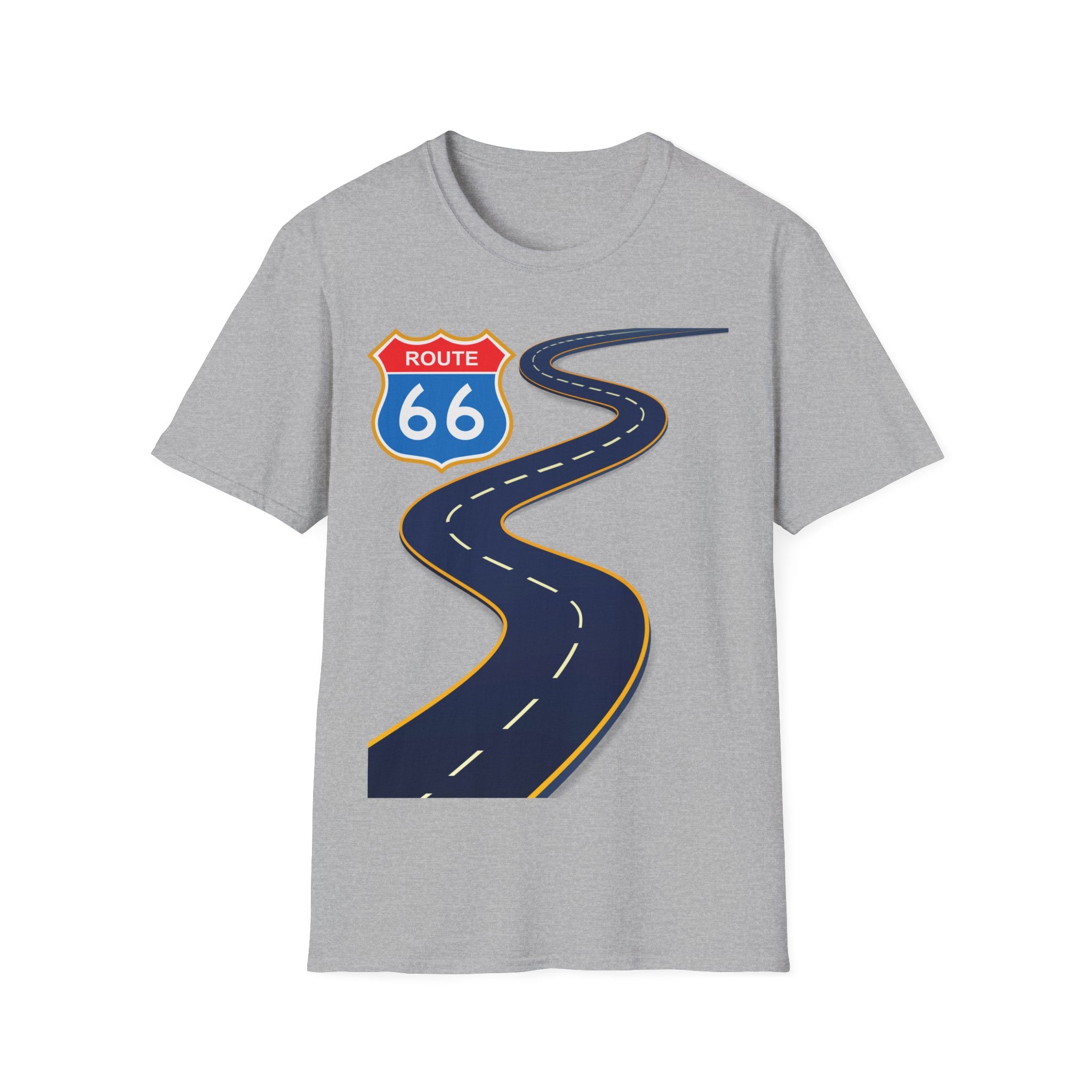 Route 66 Unisex Softstyle T-Shirt