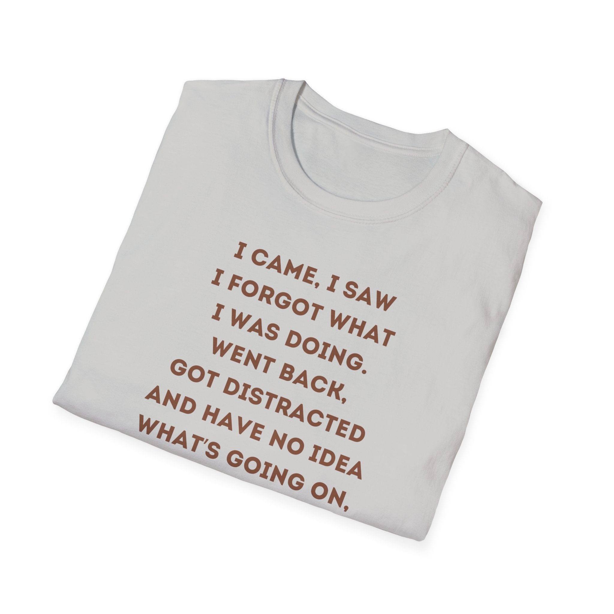 Funny Coffee Quote T-Shirt for Coffee Lovers, Humor Tee, Gift for Him/Her, Perfect for Birthdays, Housewarming, Casual Wear