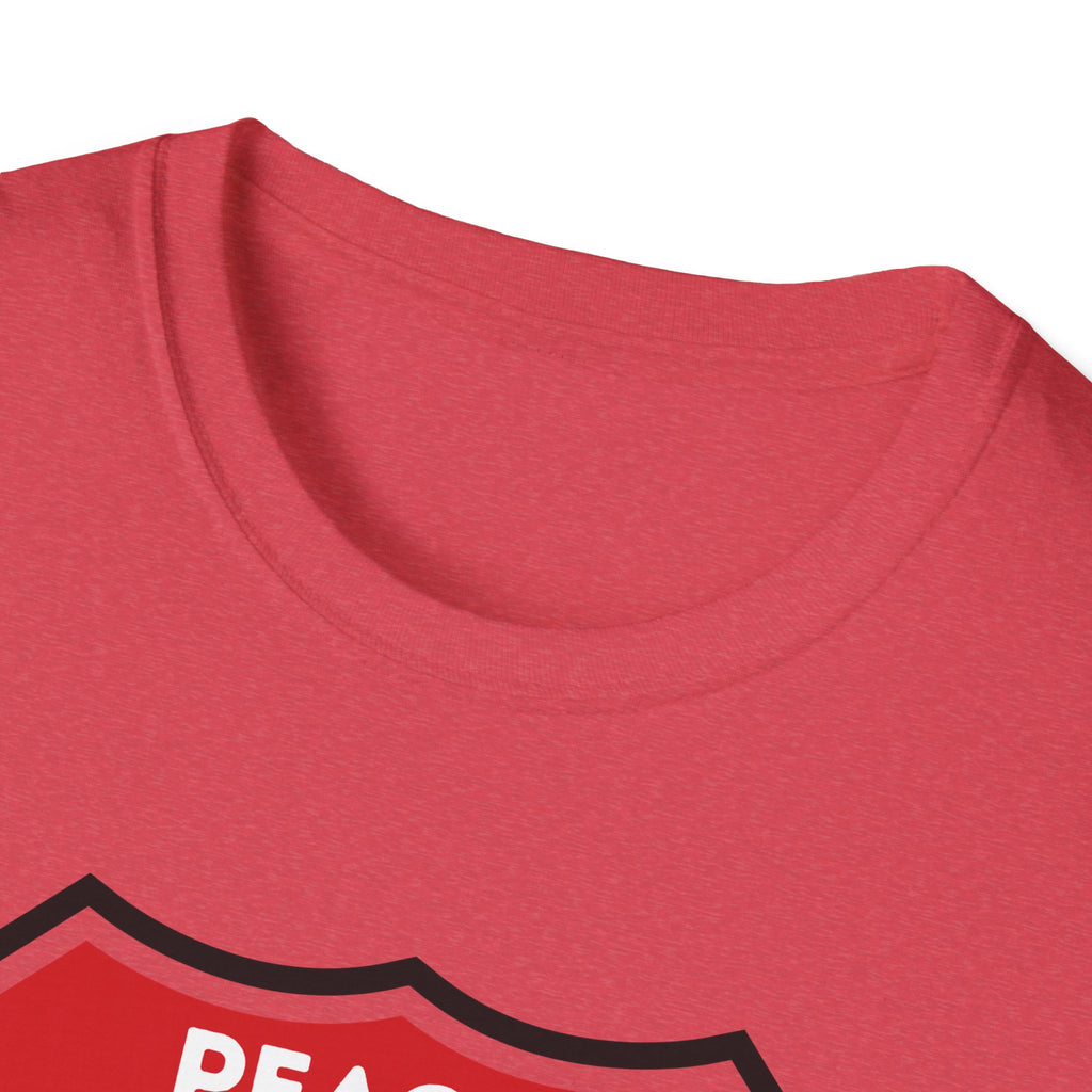 Peach Springs 66 Shield T-Shirt | Route 66 Road Sign Shirt