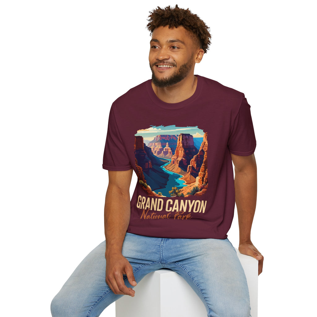 Grand Canyon National Park T-Shirt | Scenic Canyon Landscape