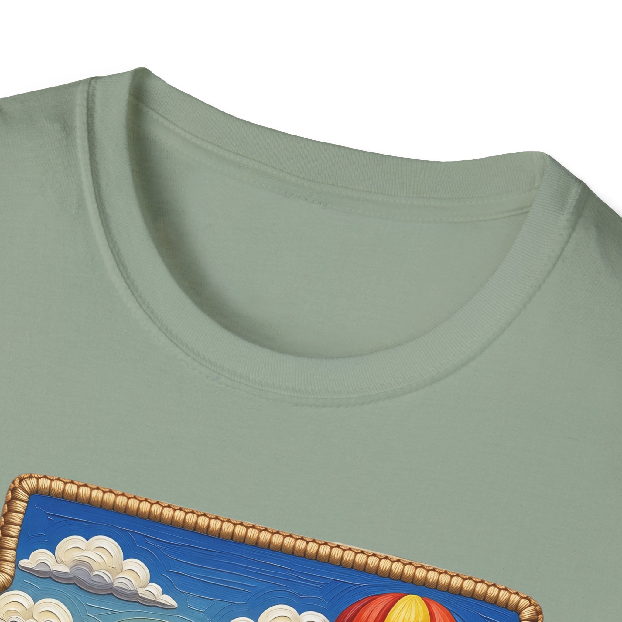 Arizona Route 66 Desert Road T-Shirt | Hot Air Balloon Southwestern Scene