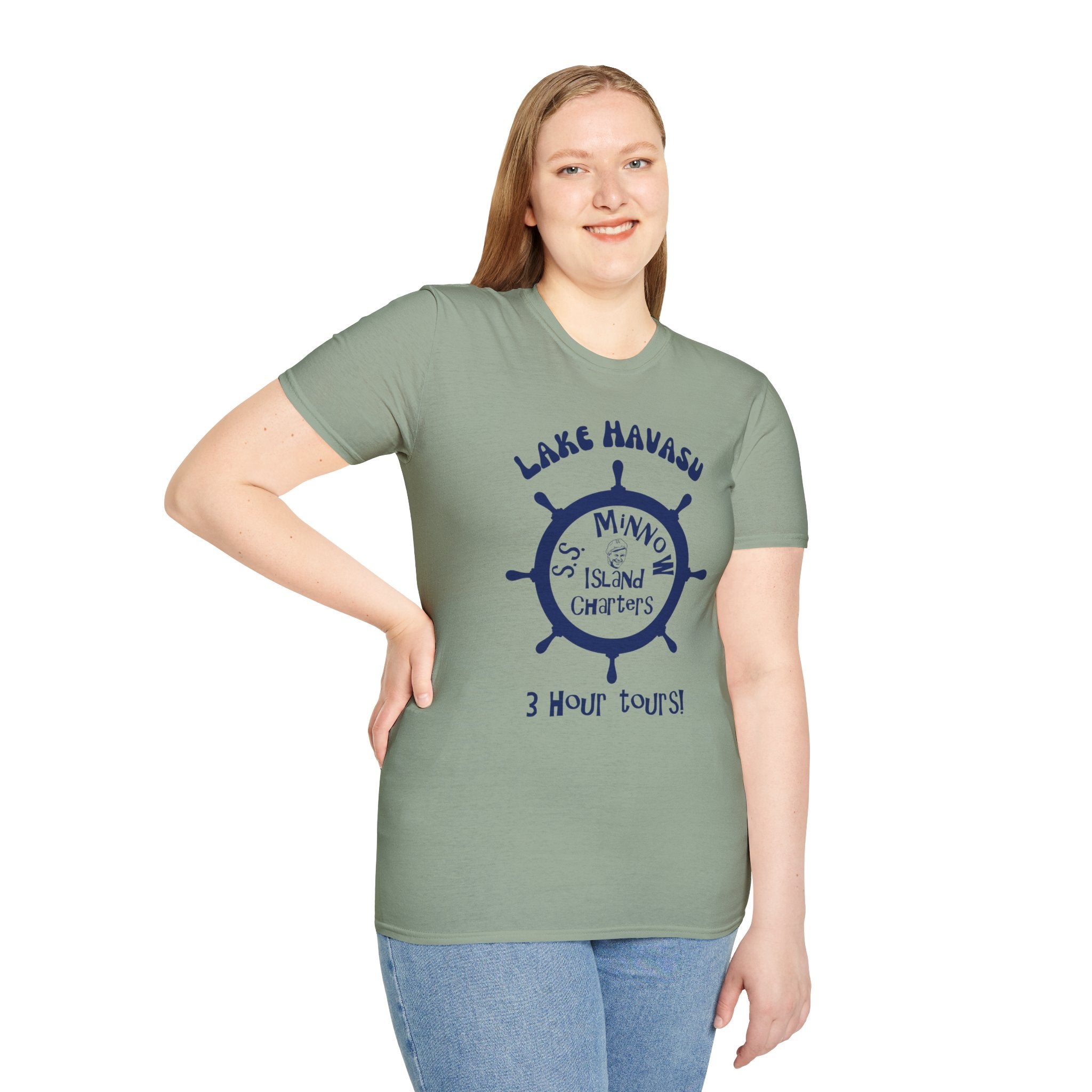 What It Could Happen lol ... Lake Havasu SS Minnow Island Charters T-Shirt | 3 Hour Tours