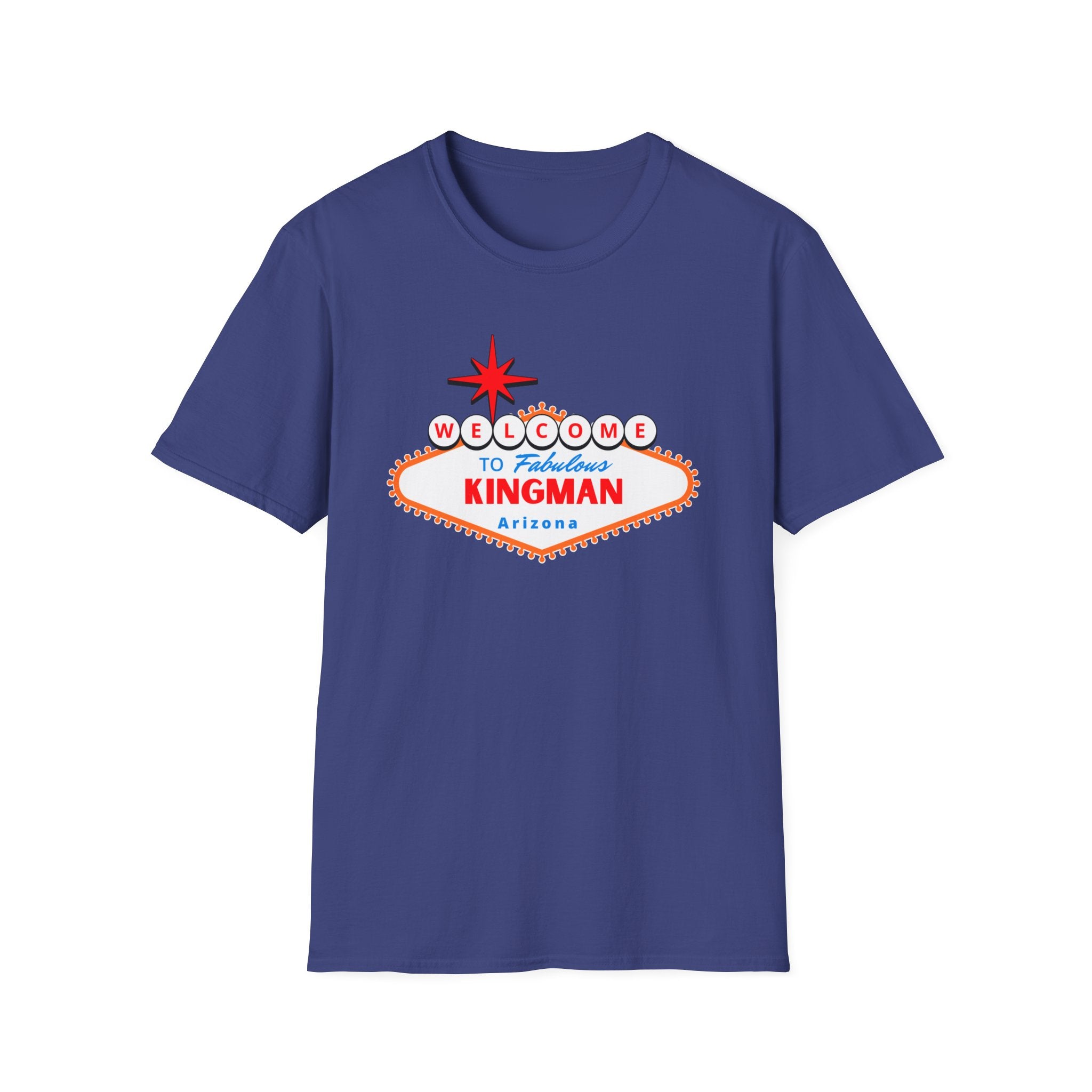 Kingman Arizona Vintage Welcome Sign T-Shirt