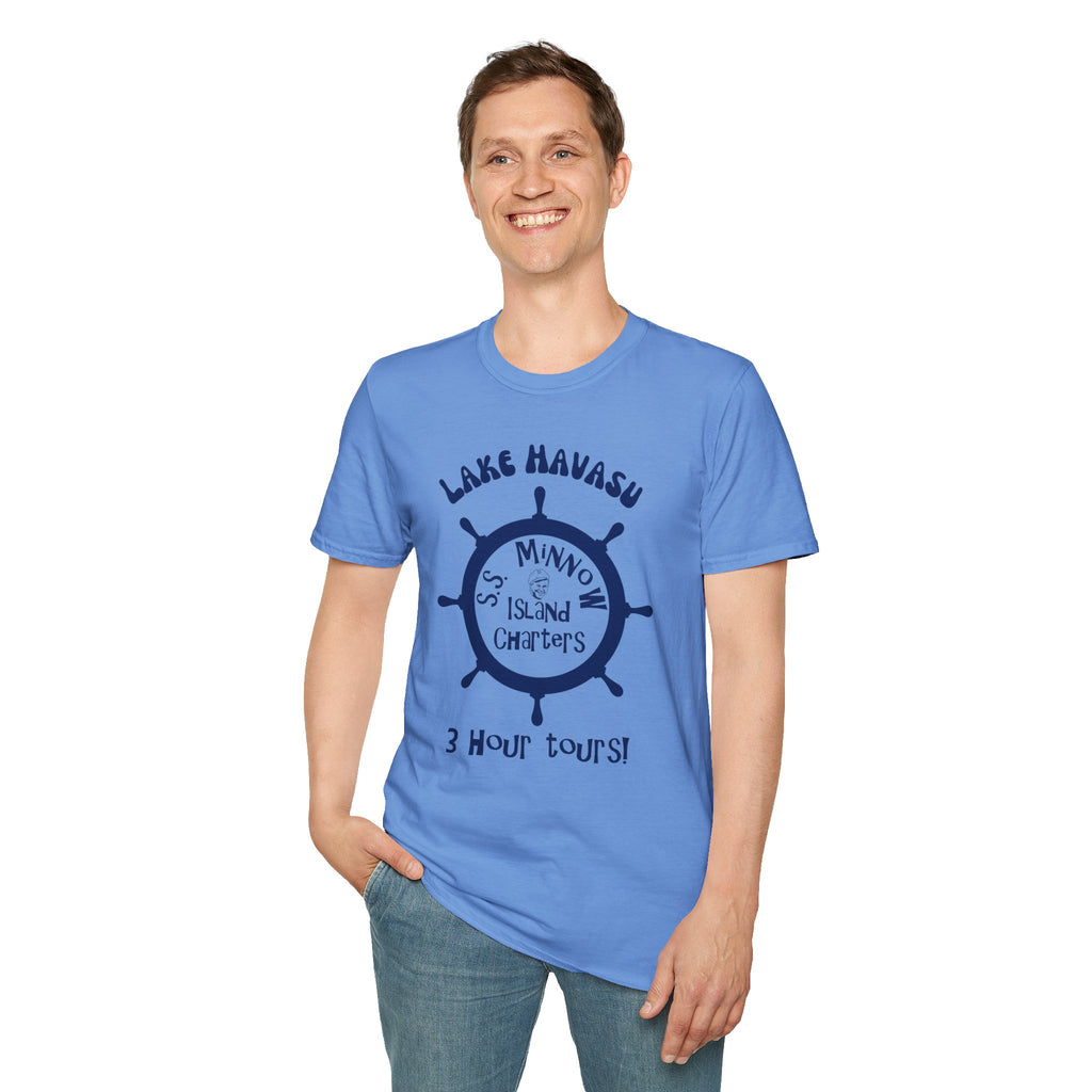 What It Could Happen lol ... Lake Havasu SS Minnow Island Charters T-Shirt | 3 Hour Tours