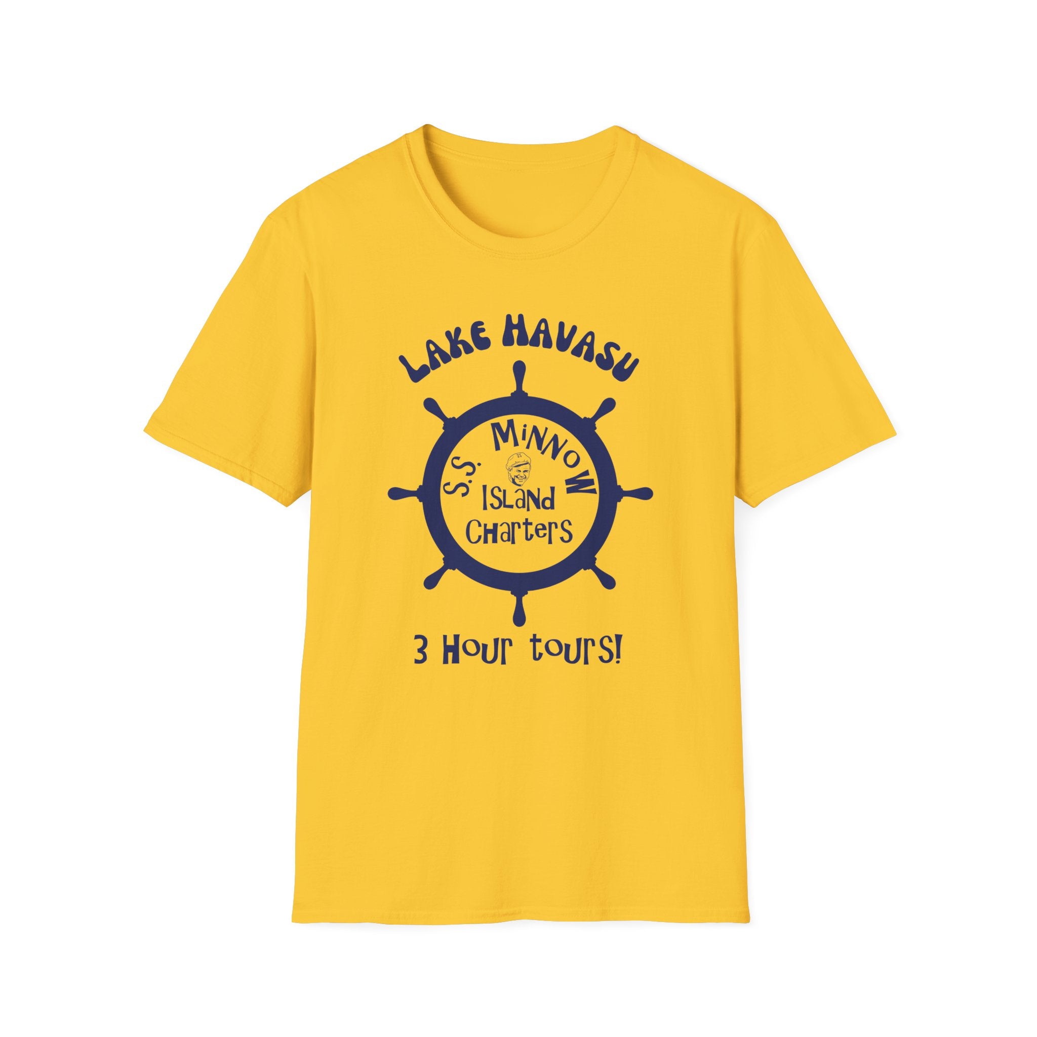 What It Could Happen lol ... Lake Havasu SS Minnow Island Charters T-Shirt | 3 Hour Tours