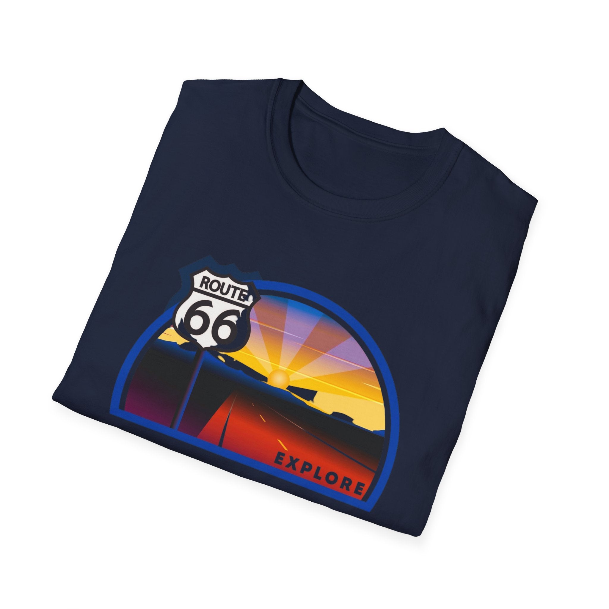 Route 66 City of Kingman Arizona Softstyle T-Shirt, Men Women Unisex Tee, Travel Souvenir Shirt, Vintage Road Trip Graphic Top, Retro