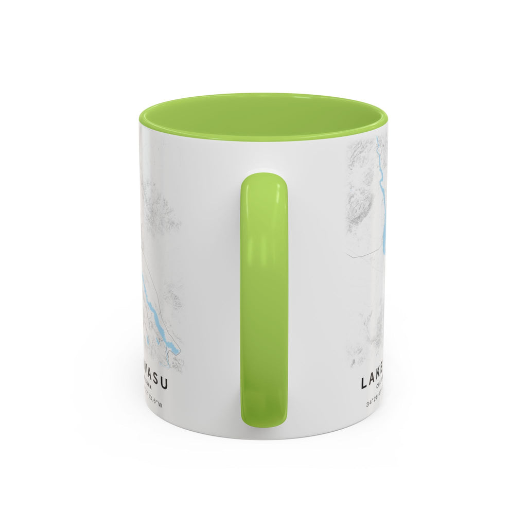 Lake Havasu map Accent Coffee Mug | 11oz 15oz