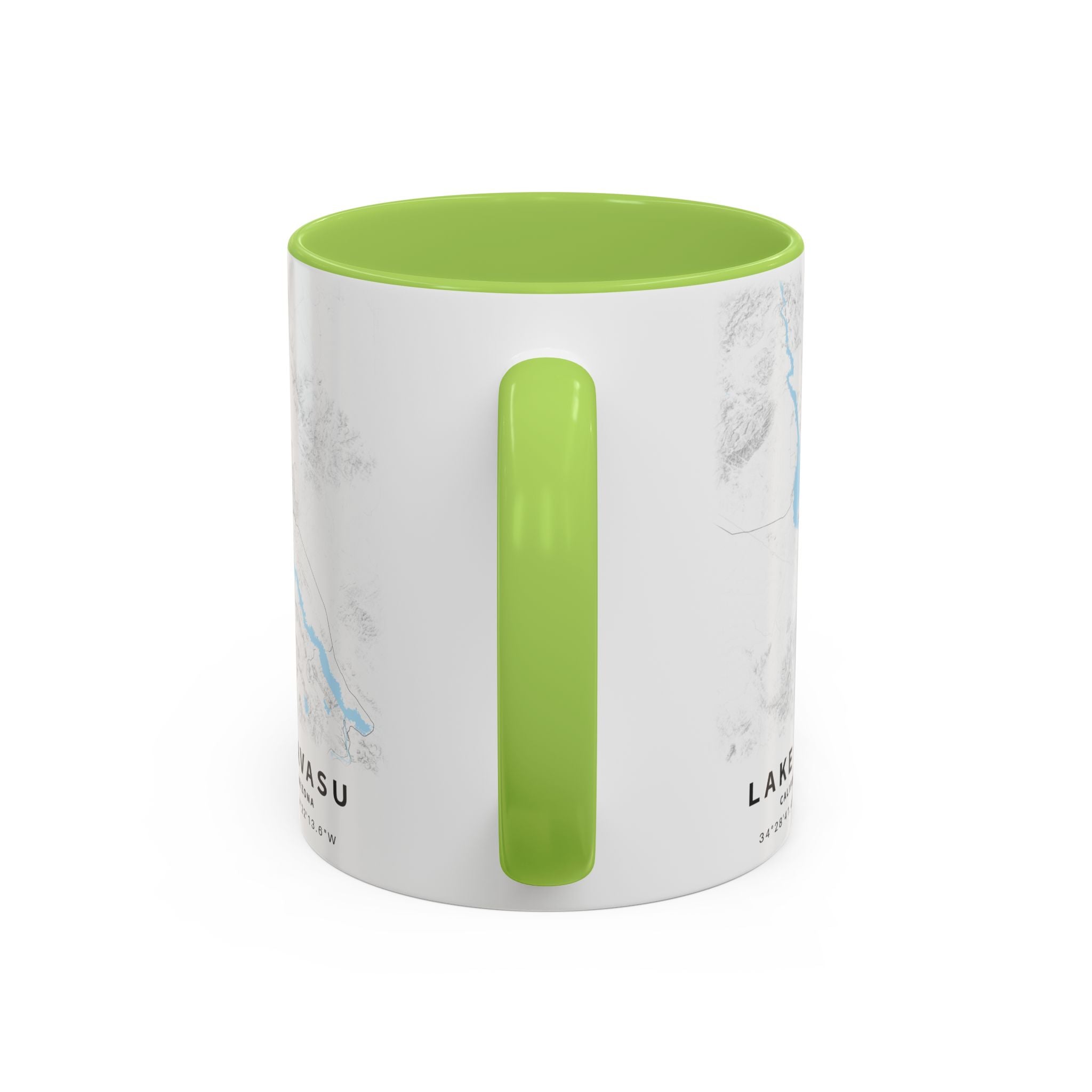 Lake Havasu map Accent Coffee Mug | 11oz 15oz