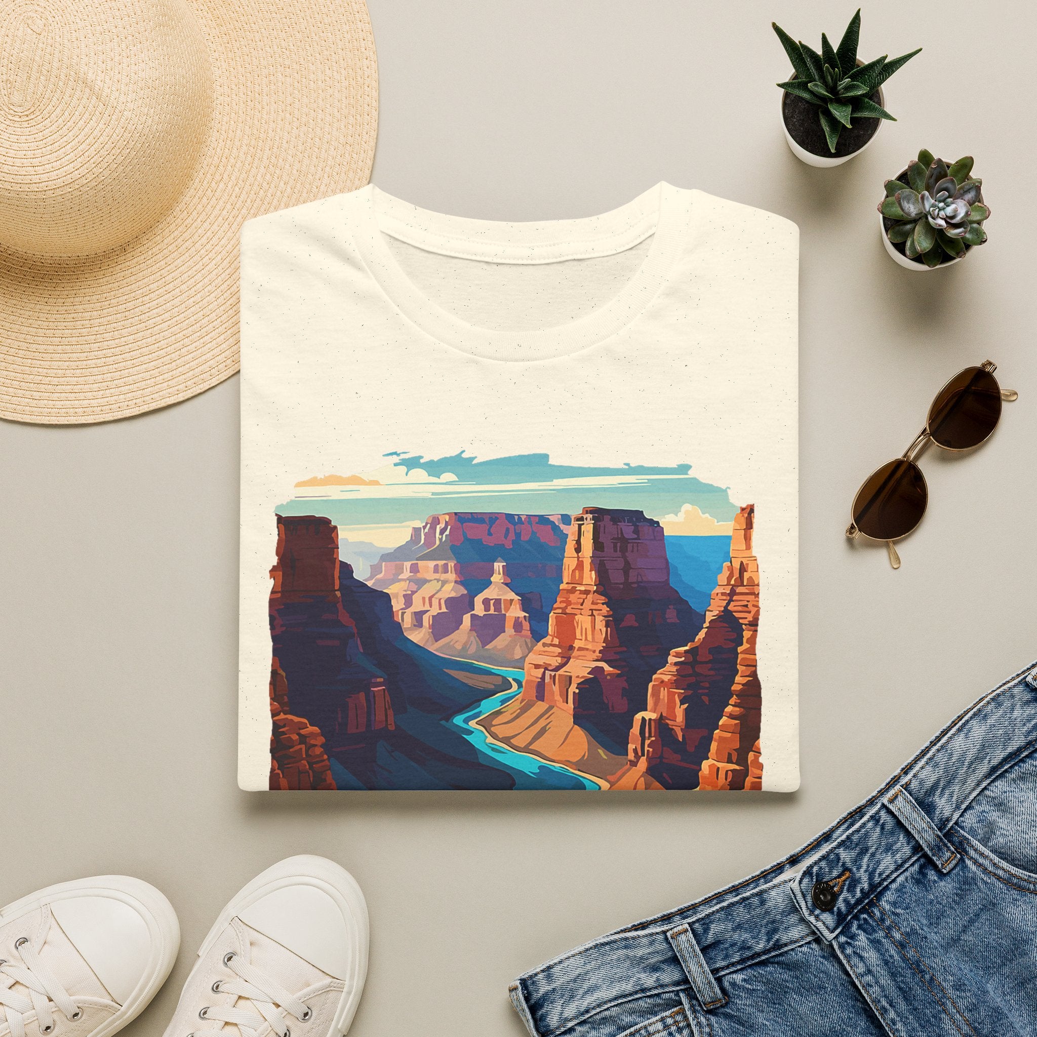 Grand Canyon National Park T-Shirt | Scenic Canyon Landscape