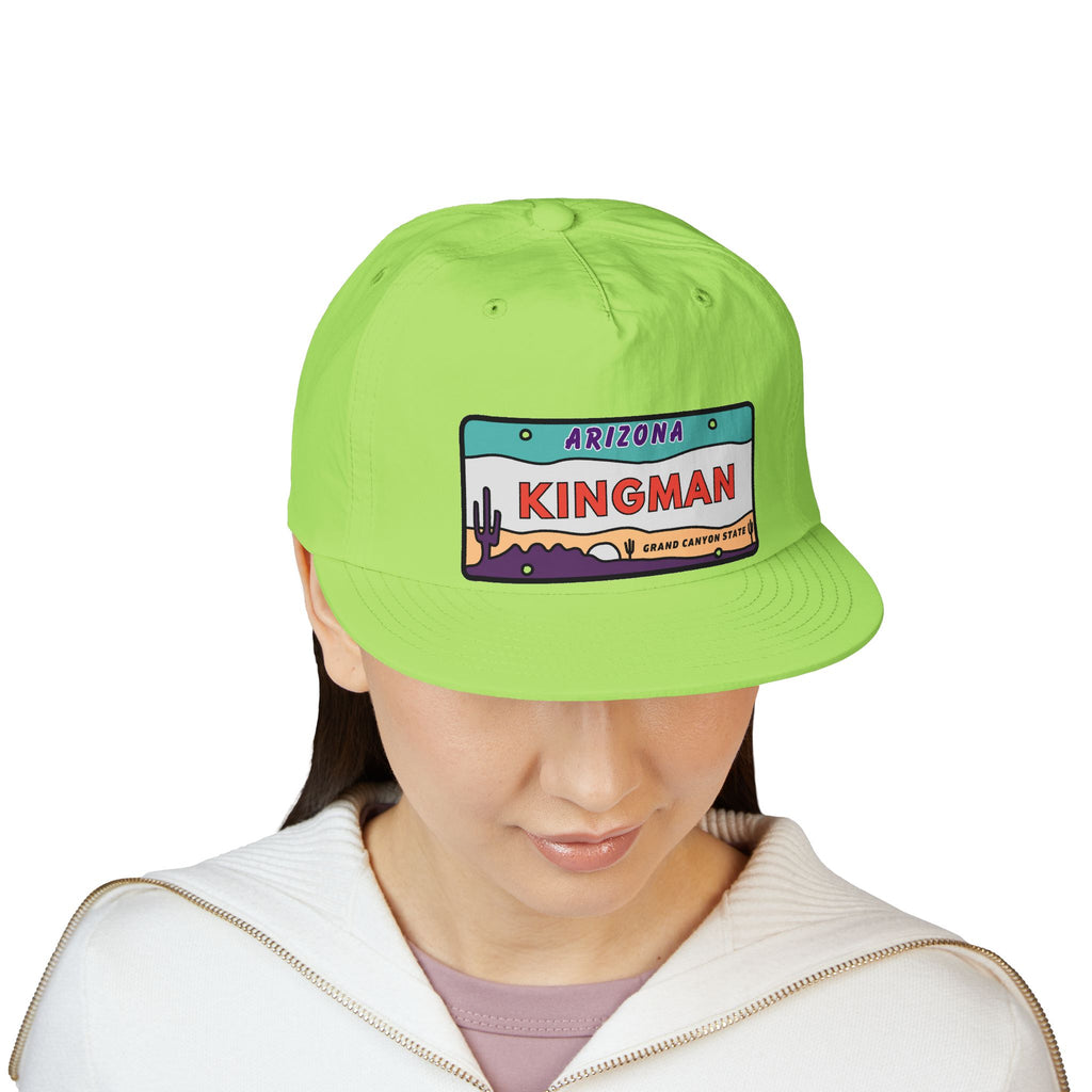 Kingman Arizona License Plate Dessert Cap