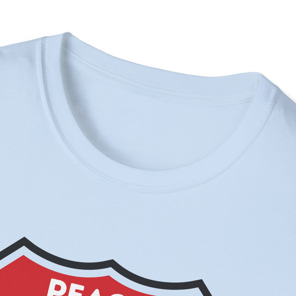 Peach Springs 66 Shield T-Shirt | Route 66 Road Sign Shirt