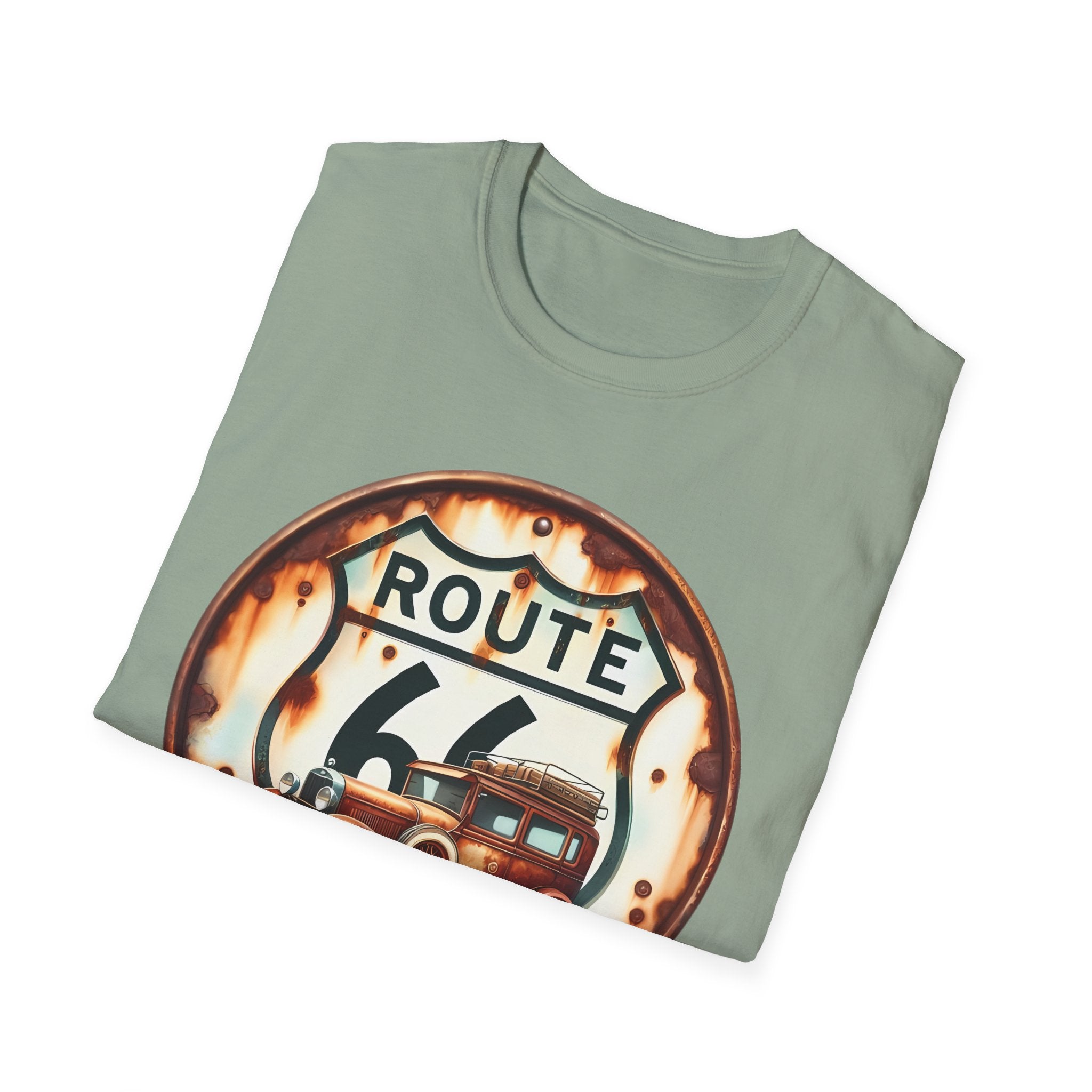 Route 66 Vintage Ford Model T Bonnie Clyde Special T-Shirt | The Road Is Calling