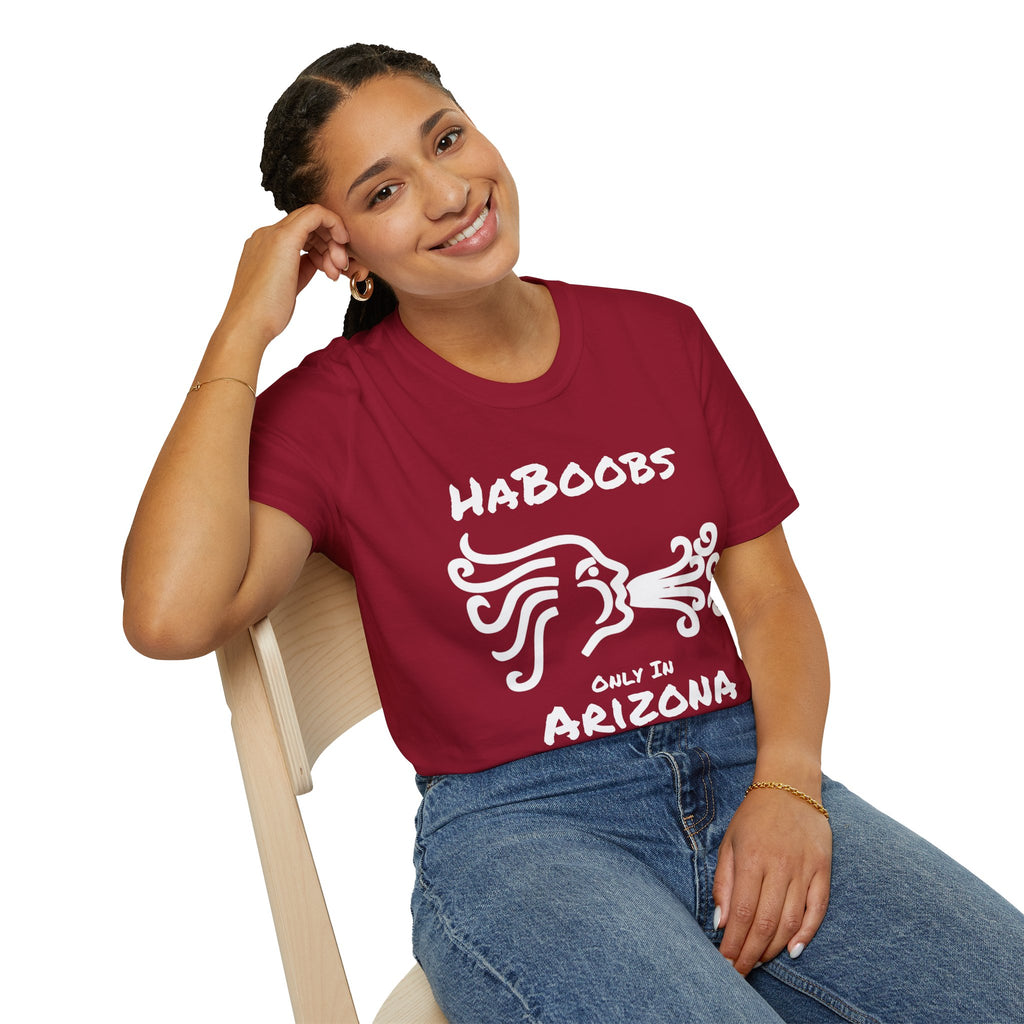 Arizona HaBoobs Mens Womans  Softstyle T-Shirt | Funny Graphic Tee, Gift for Him/Her, Summer Wear, Vacation Shirt, Humor Apparel