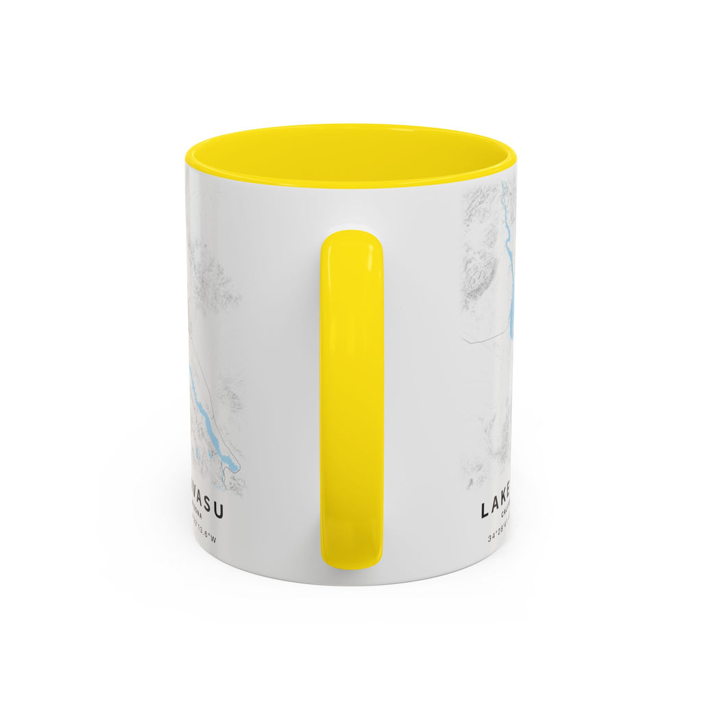 Lake Havasu map Accent Coffee Mug | 11oz 15oz
