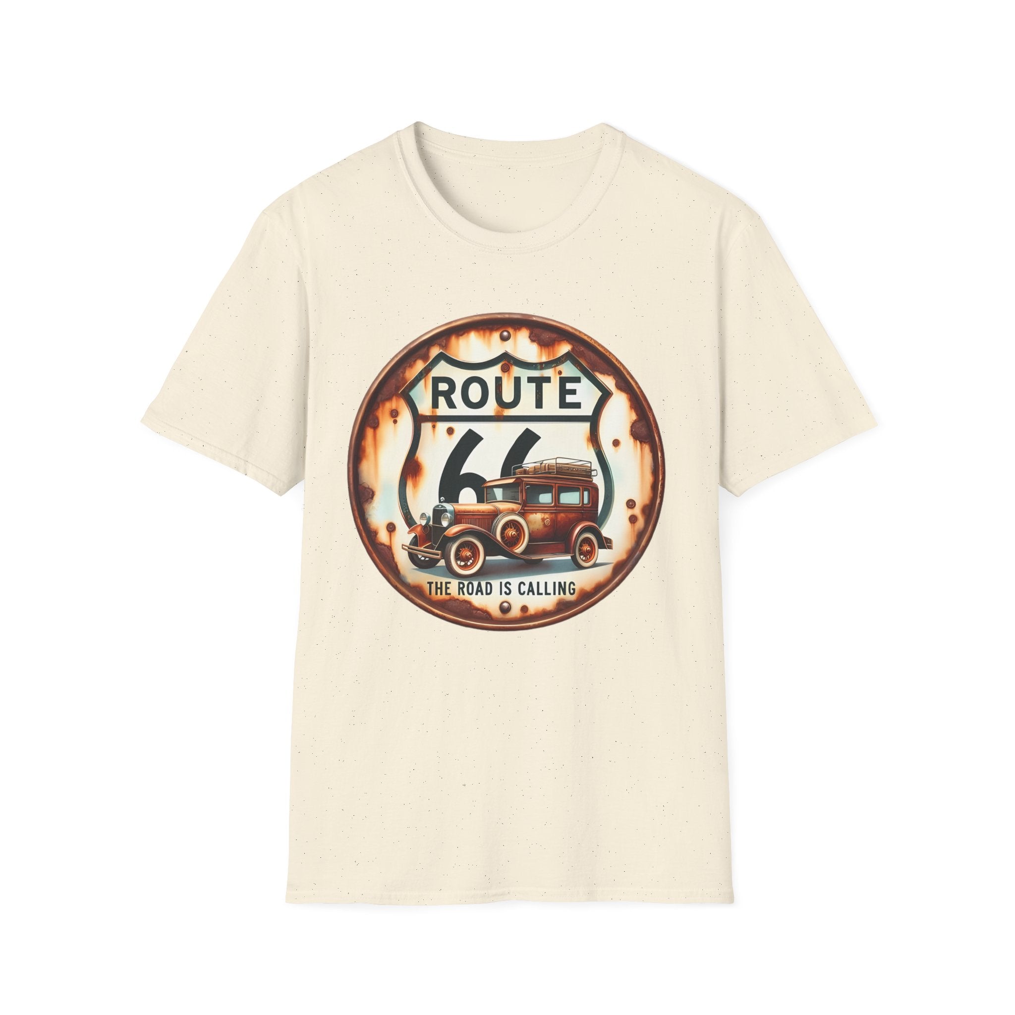 Route 66 Vintage Ford Model T Bonnie Clyde Special T-Shirt | The Road Is Calling