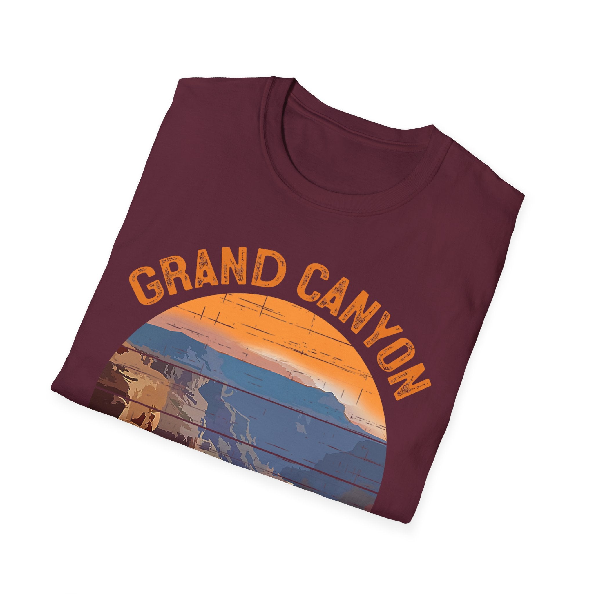 Grand Canyon National Park T-Shirt | Vintage Sunset Landscape