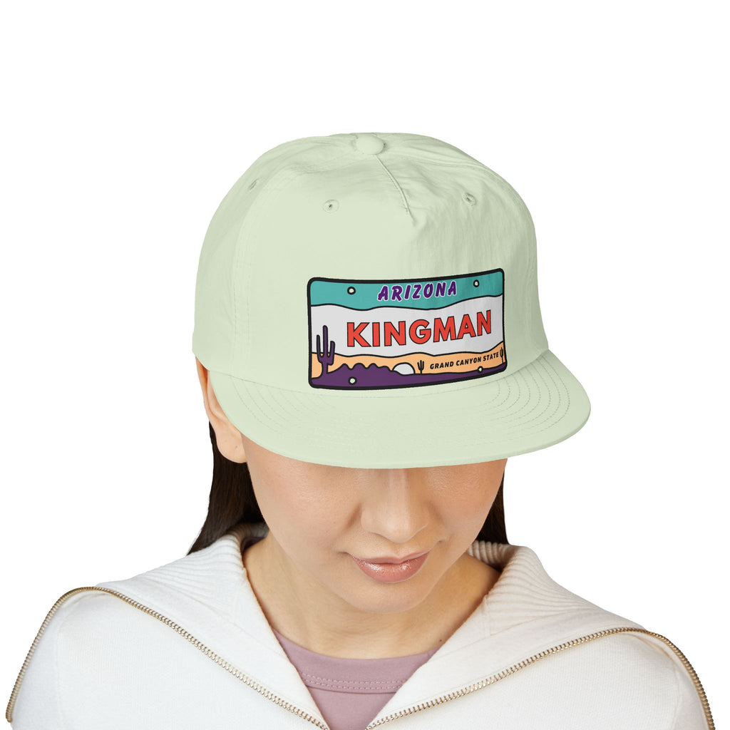 Kingman Arizona License Plate Dessert Cap
