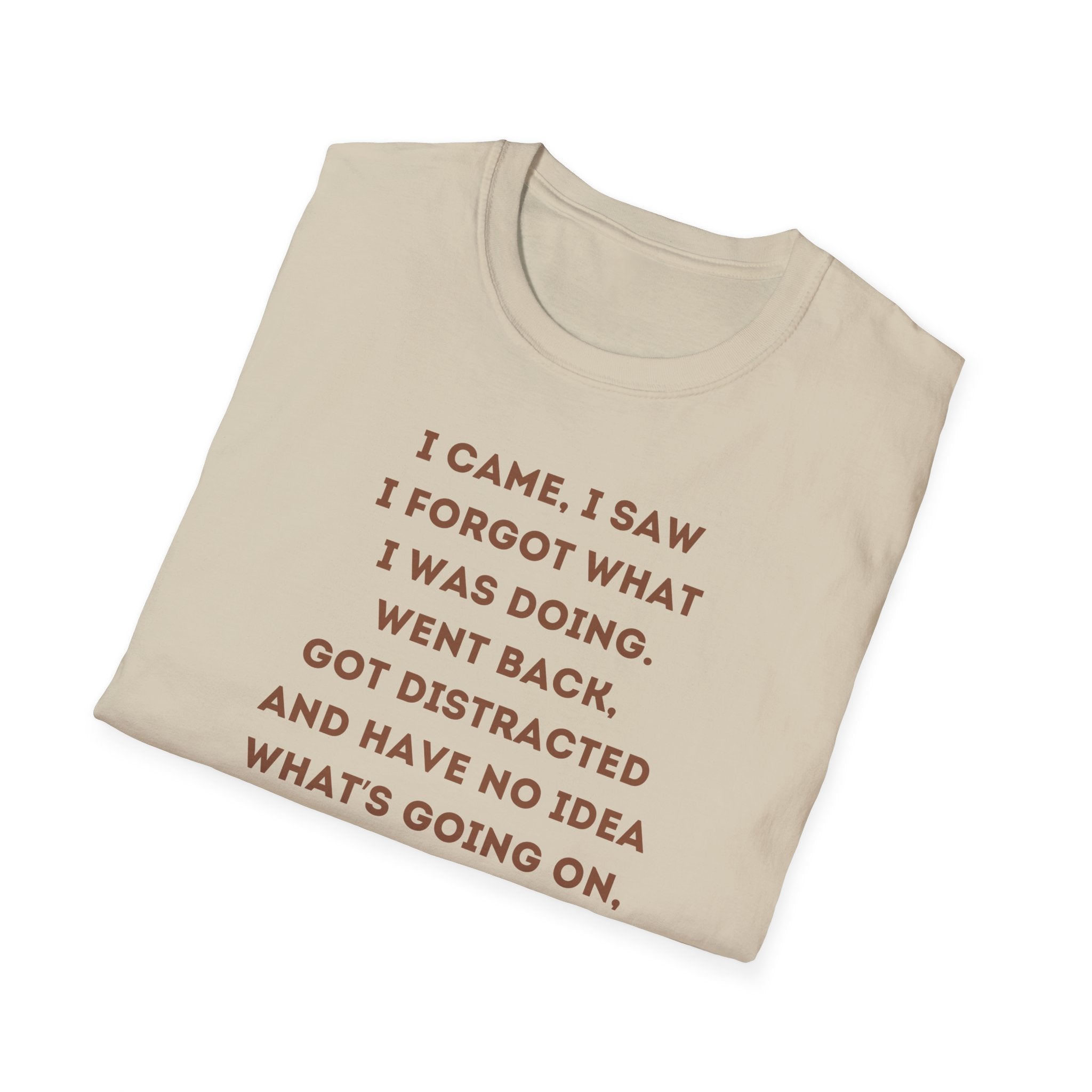 Funny Coffee Quote T-Shirt for Coffee Lovers, Humor Tee, Gift for Him/Her, Perfect for Birthdays, Housewarming, Casual Wear