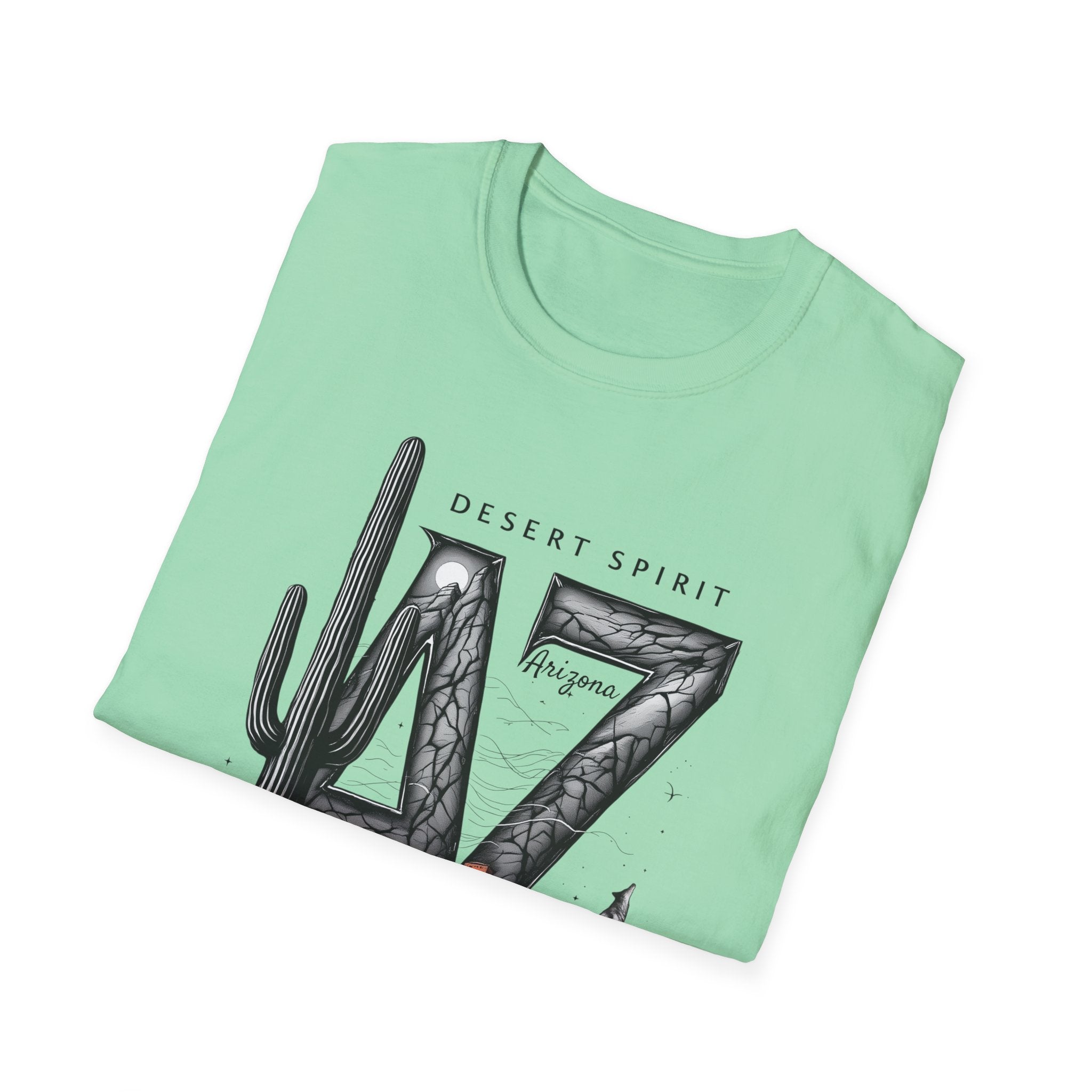 Arizona Desert Spirit T-Shirt | AZ Cactus Southwest Illustration