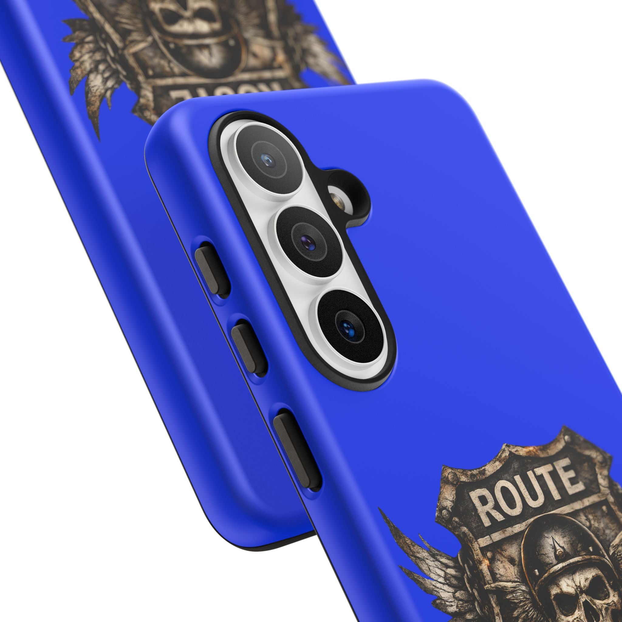 Route 66 Skull Helmet phone case | Motorcycle emblem, Ride the Legend