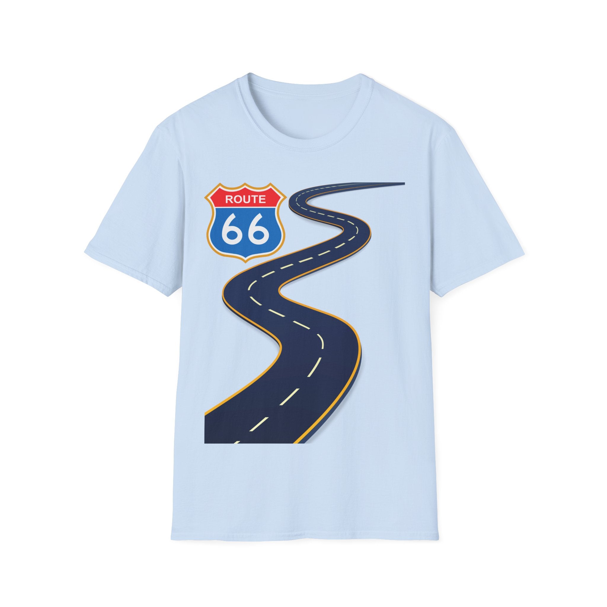 Route 66 Unisex Softstyle T-Shirt