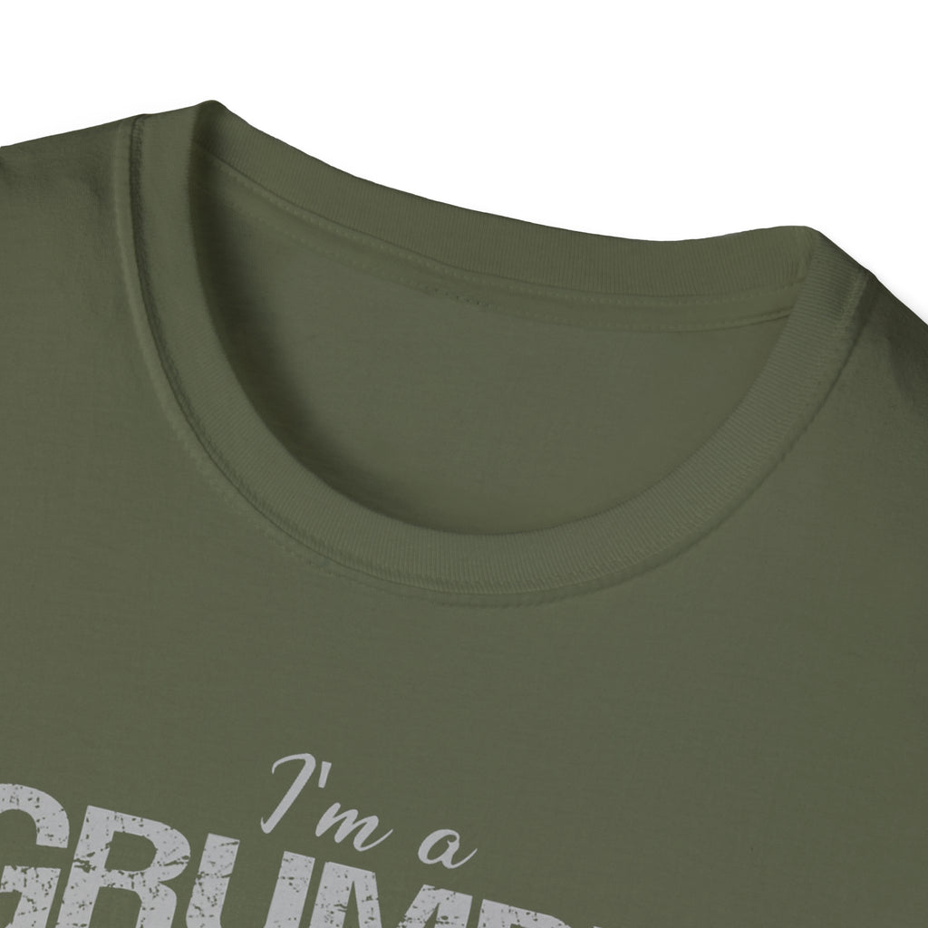 Grumpy Old Veteran Boots, T-Shirt | American Flag, Sarcasm Depends on Stupidity