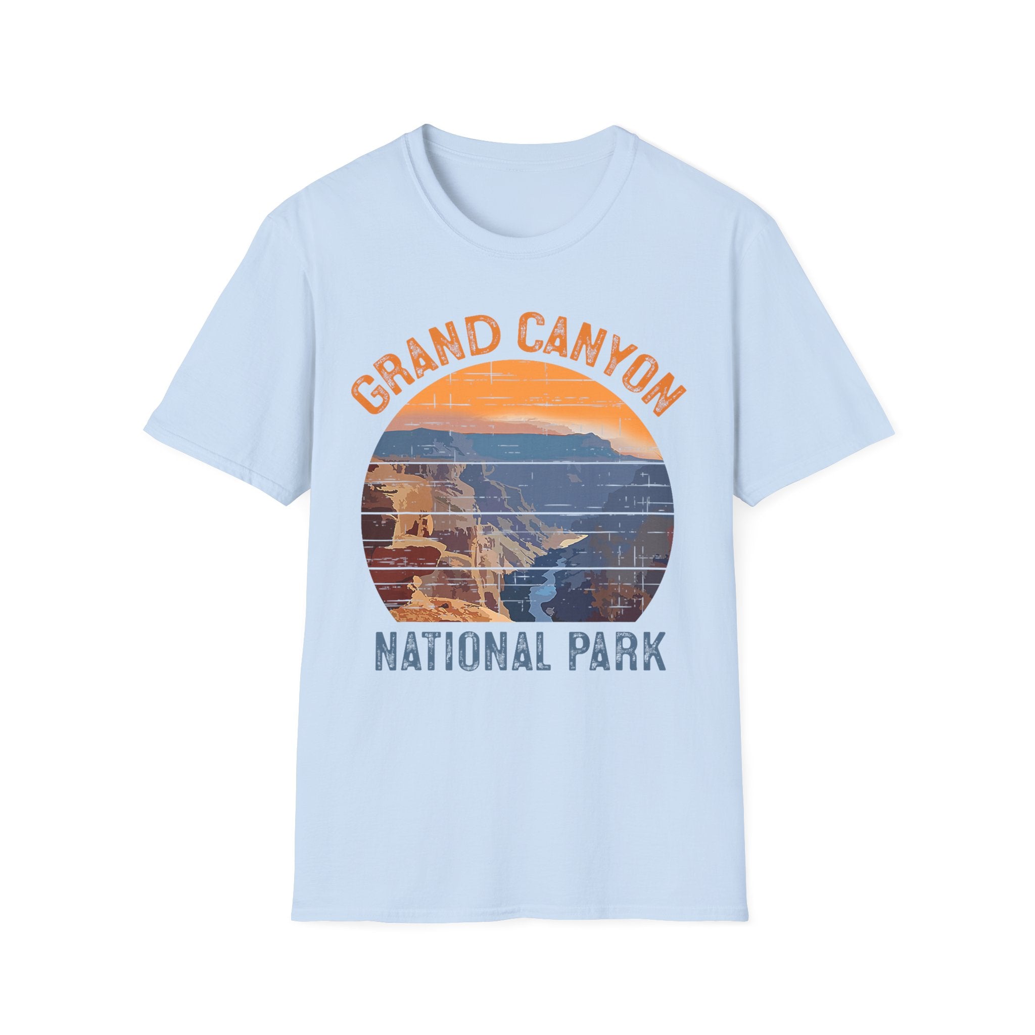 Grand Canyon National Park T-Shirt | Vintage Sunset Landscape