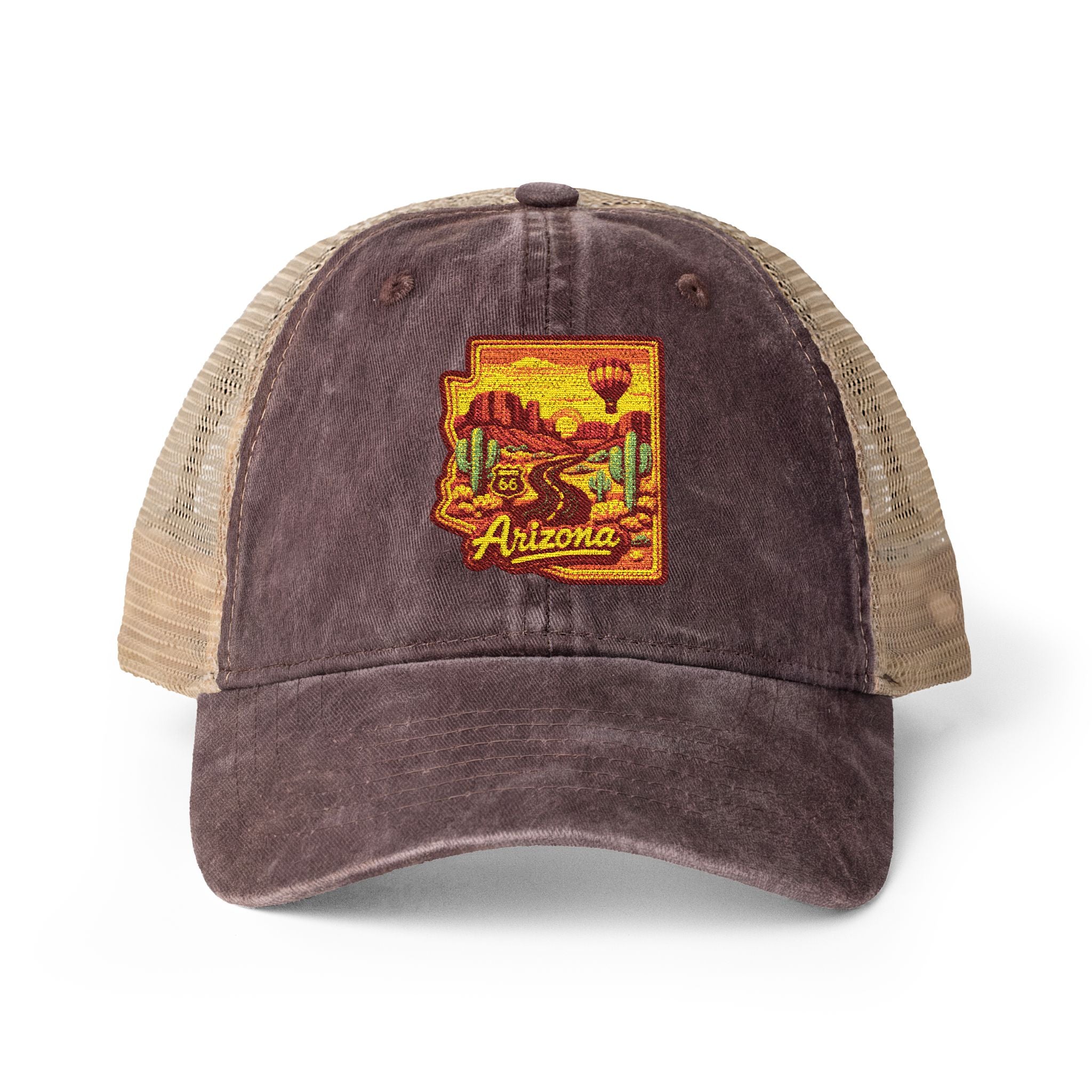 Arizona Women's Washed Mesh-Back Cap