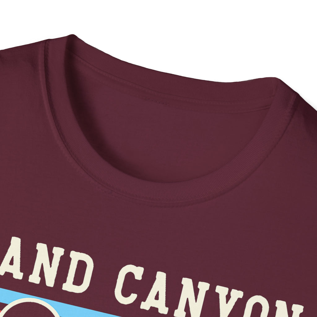 Grand Canyon Retro Sunset T-Shirt | Printed Front and Back National Park Landscape