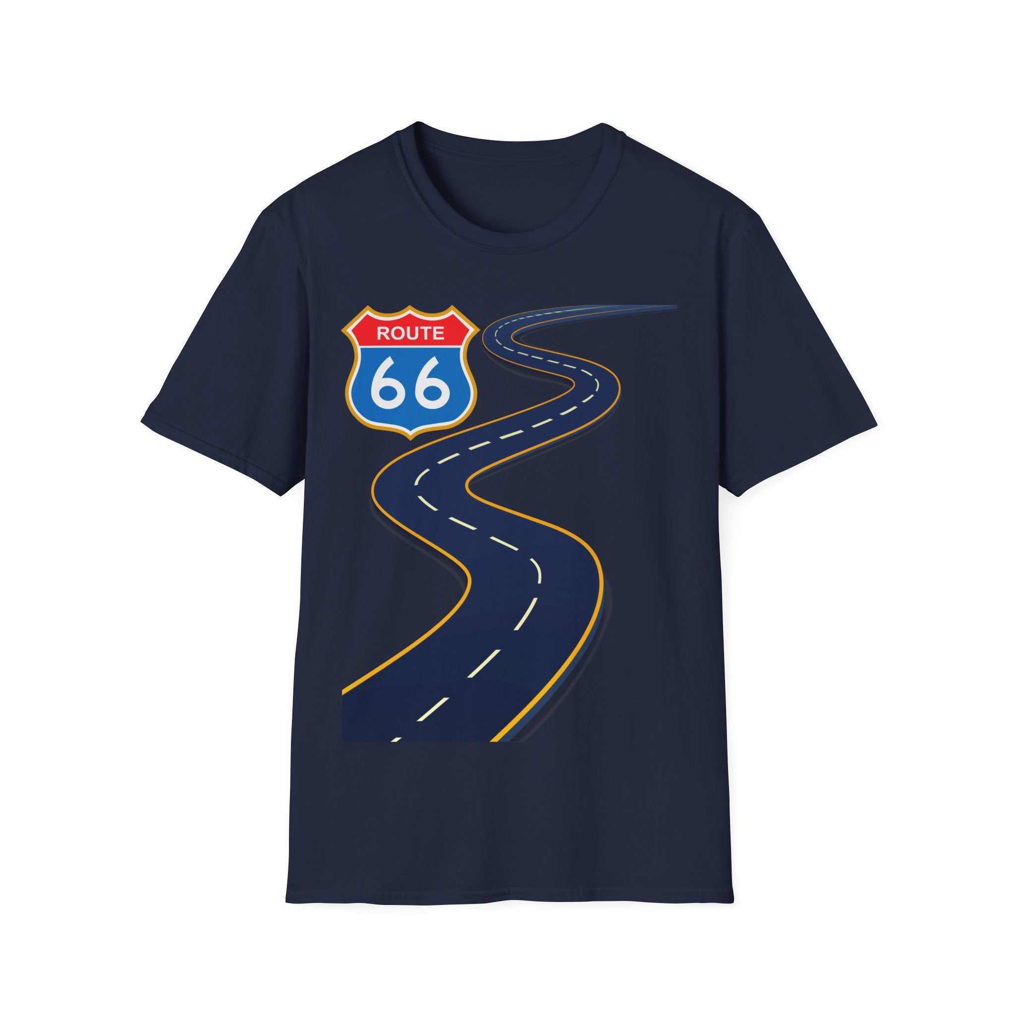 Route 66 Unisex Softstyle T-Shirt