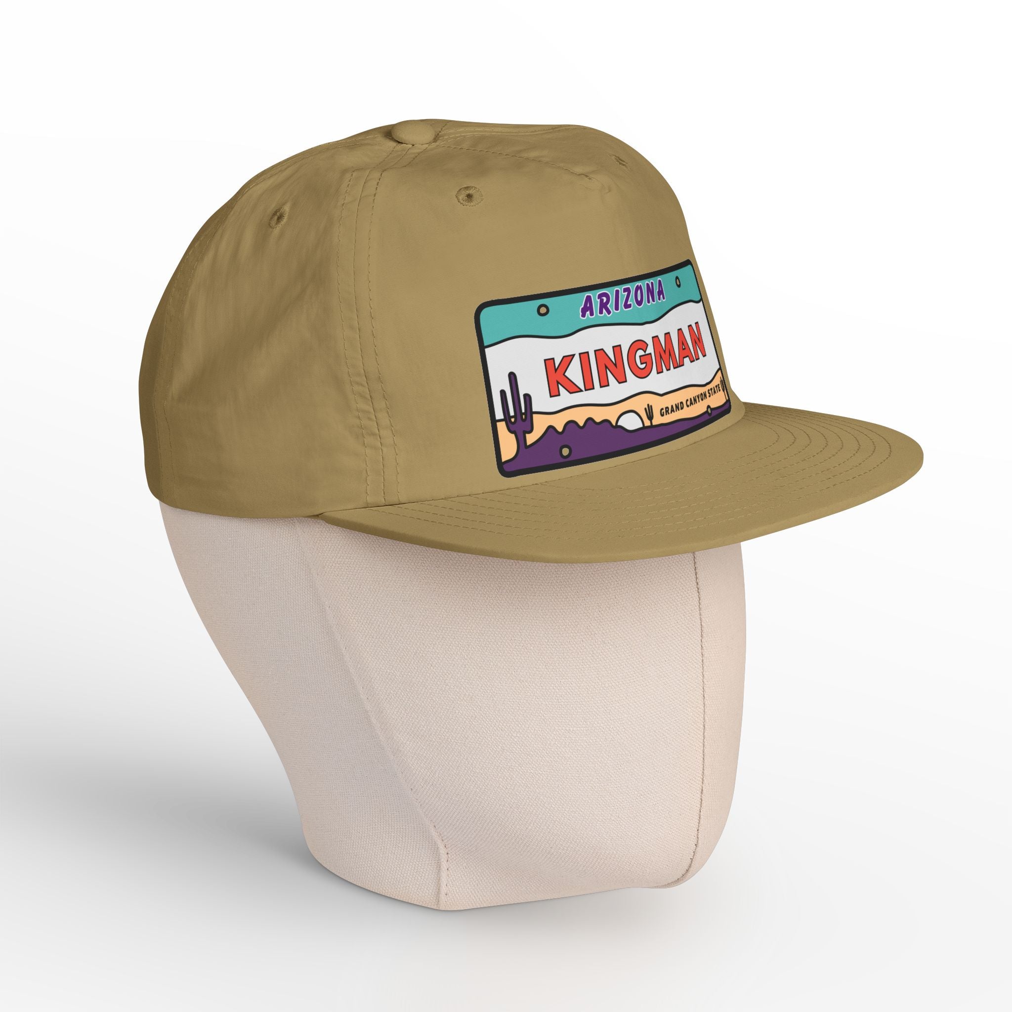 Kingman Arizona License Plate Dessert Cap
