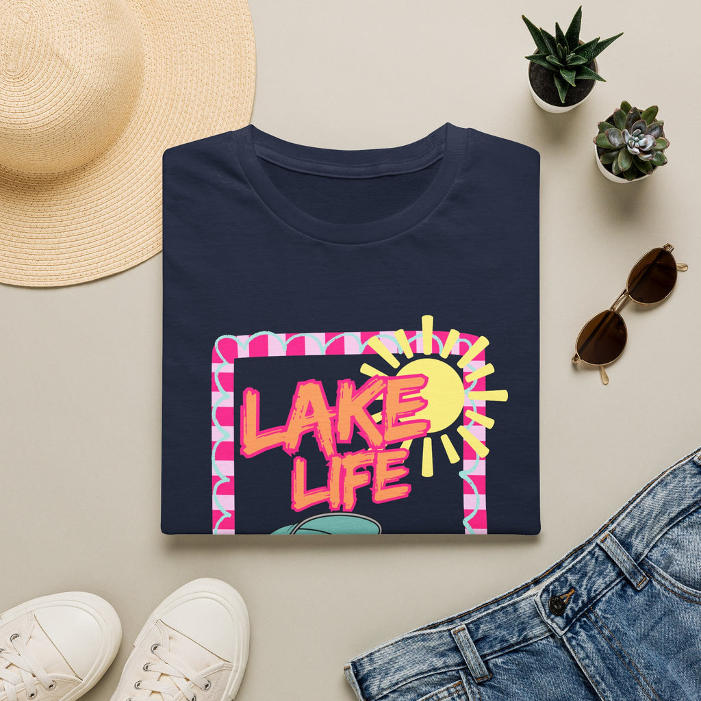 Lake Life Pontoon Boat T-Shirt | Summer Lake Vibes