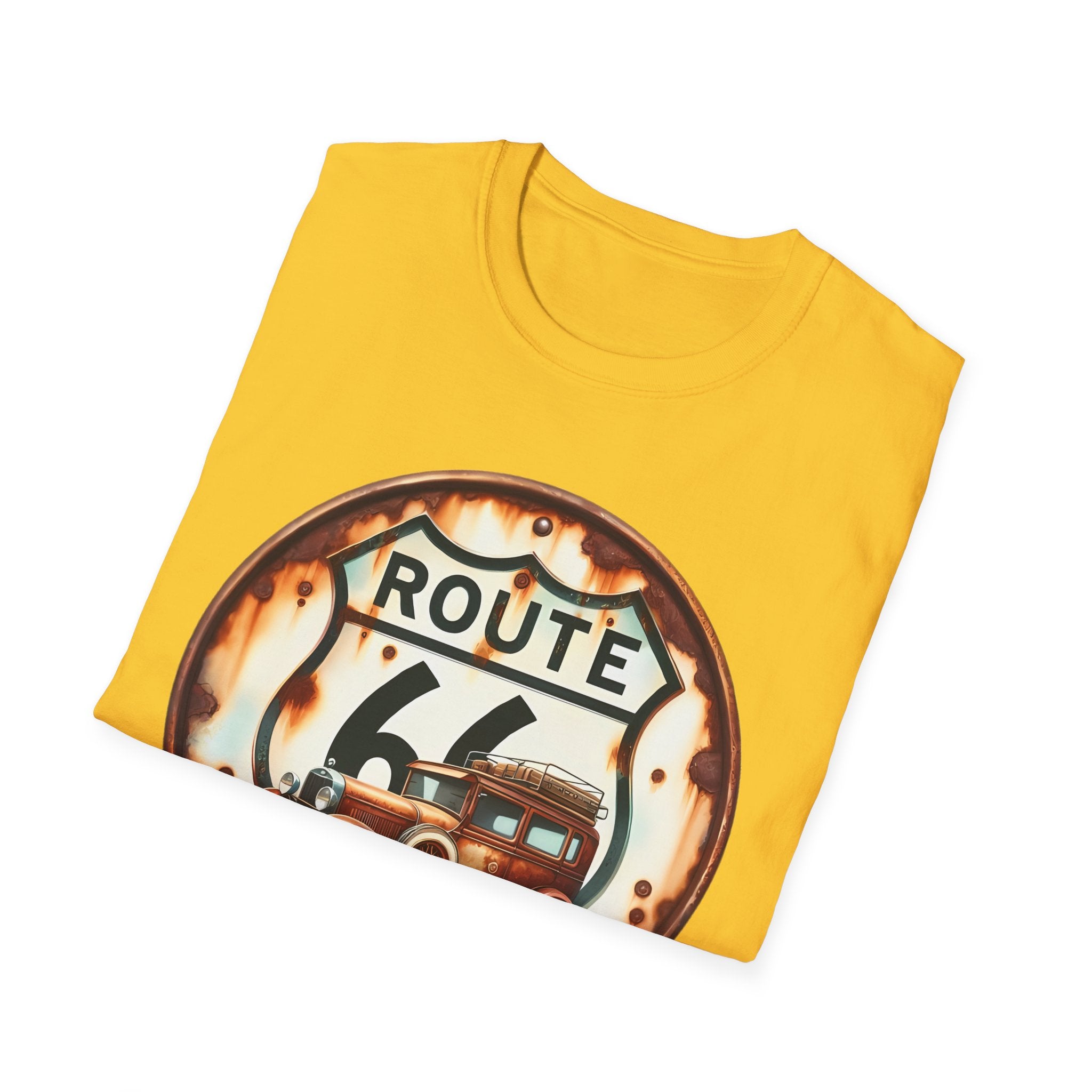Route 66 Vintage Ford Model T Bonnie Clyde Special T-Shirt | The Road Is Calling