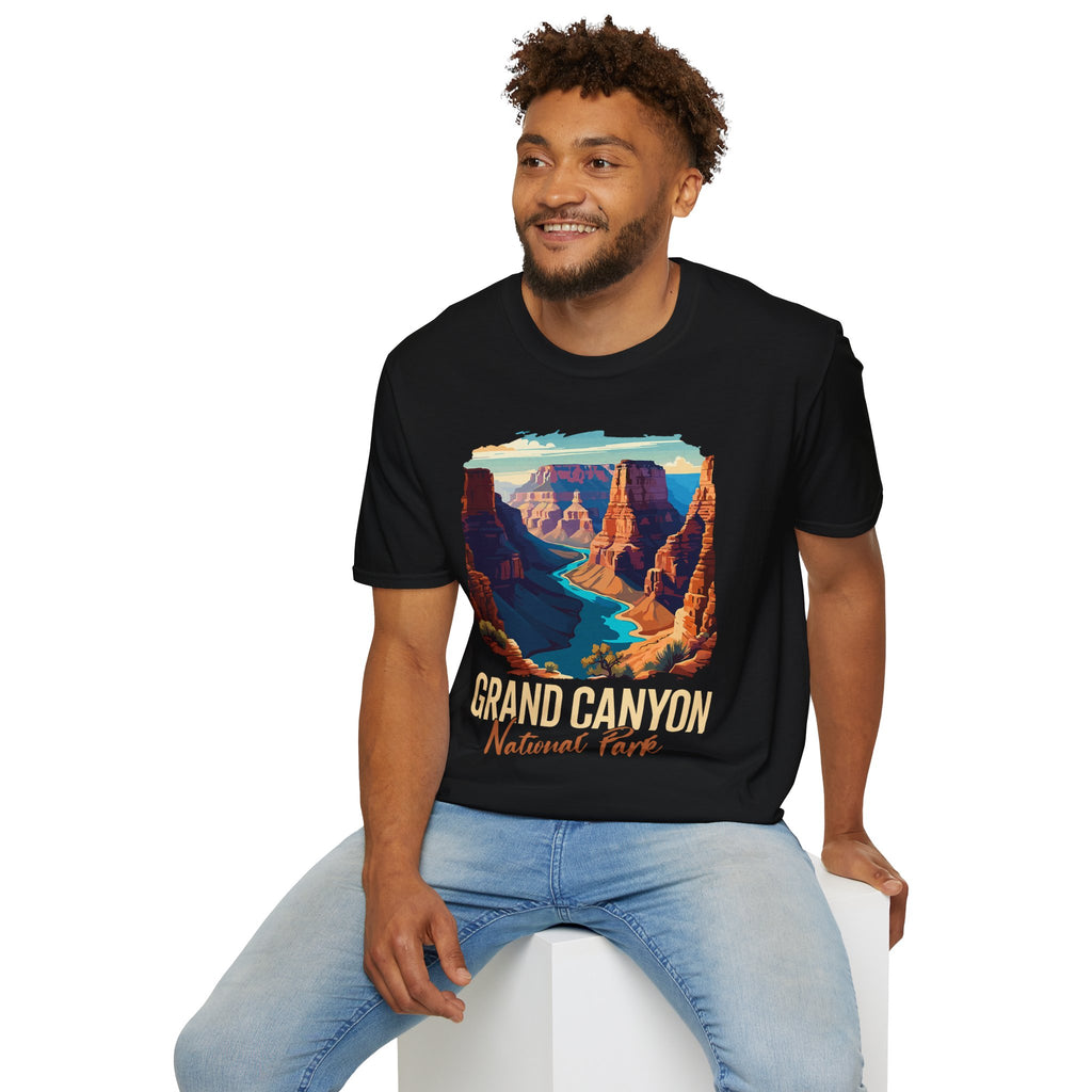 Grand Canyon National Park T-Shirt | Scenic Canyon Landscape