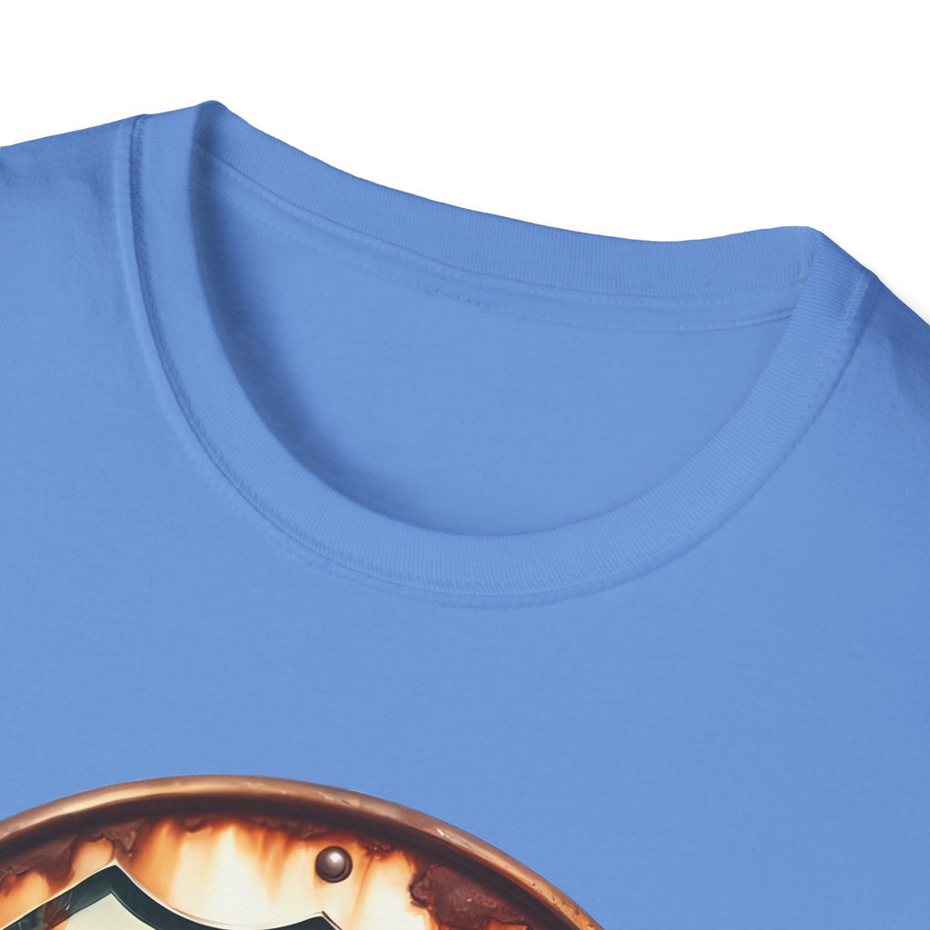 Route 66 Vintage Woodie Car T-Shirt | Road Trip Retro Sign, 'The Road Is Calling'