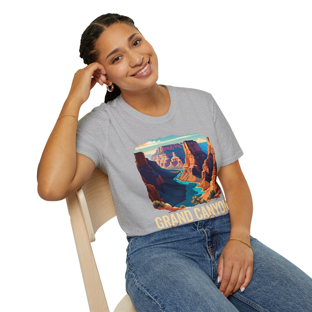 Grand Canyon National Park T-Shirt | Scenic Canyon Landscape