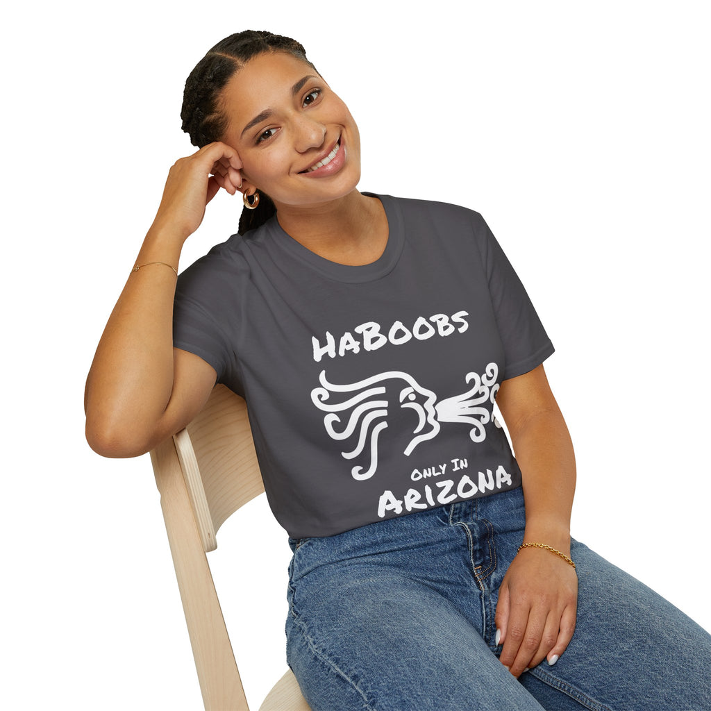 Arizona HaBoobs Mens Womans  Softstyle T-Shirt | Funny Graphic Tee, Gift for Him/Her, Summer Wear, Vacation Shirt, Humor Apparel