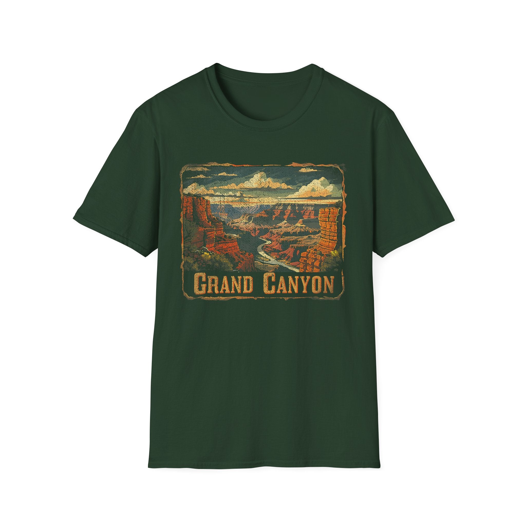 Grand Canyon Vintage National Park T-Shirt | Retro Landscape Tee