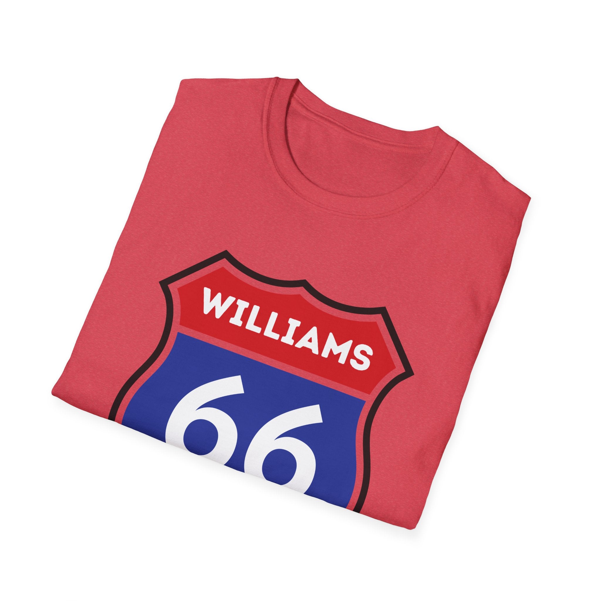 Williams 66 Shield T-Shirt | Route 66 Road Sign Shirt