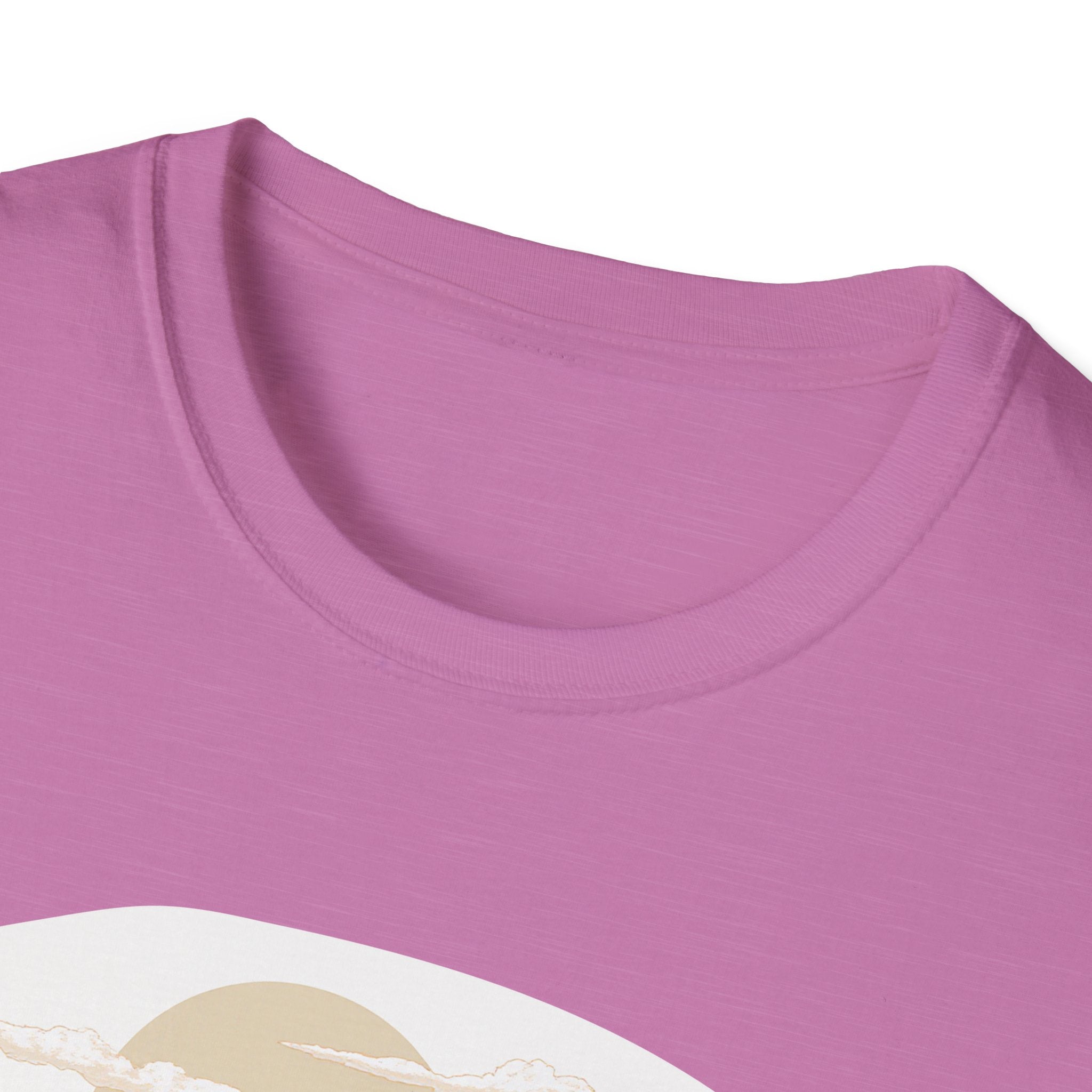 Retro Pink Classic Car Route 66 T-Shirt | Desert Cactus Vintage Roadtrip