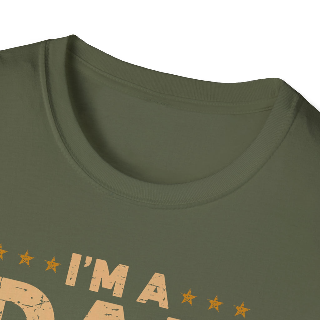I'm a Dad a Grandpa and a Vietnam Veteran T-Shirt | Military Ribbon Tee
