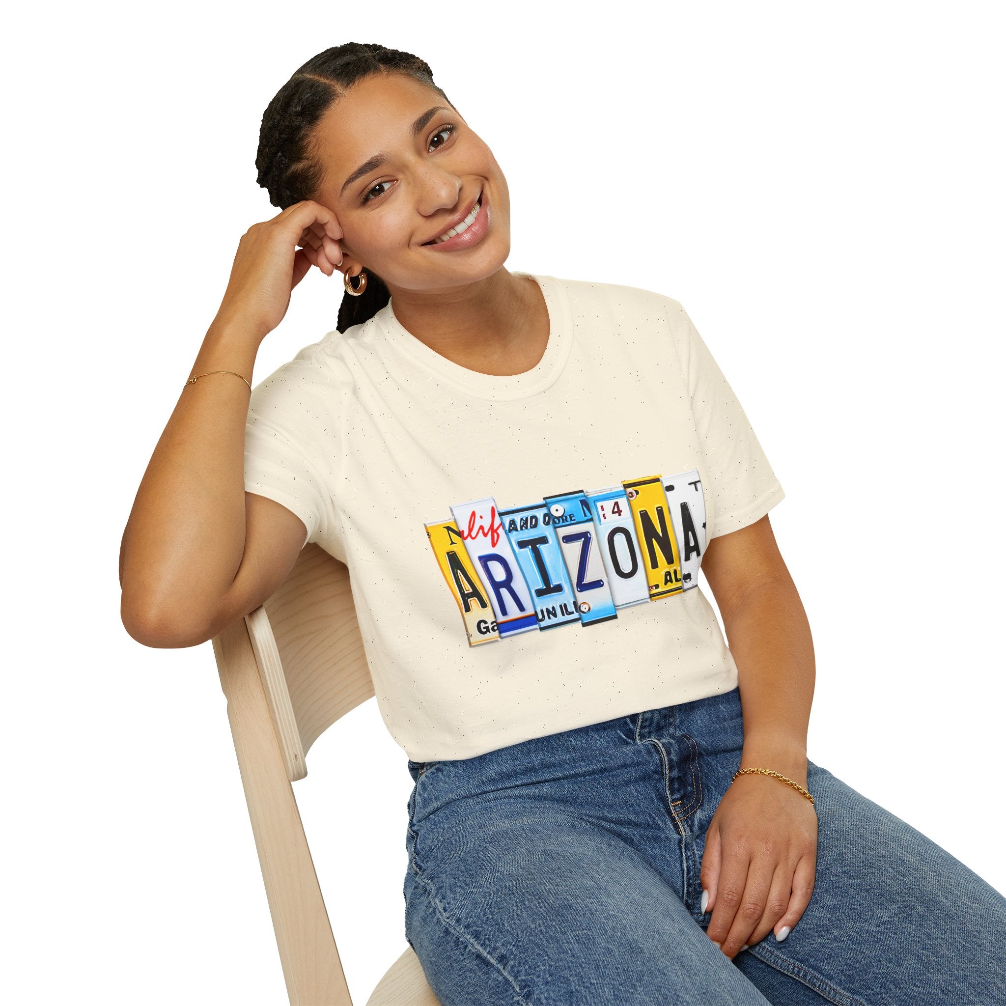 Arizona License Plate Collage T-Shirt | State Graphic Tee