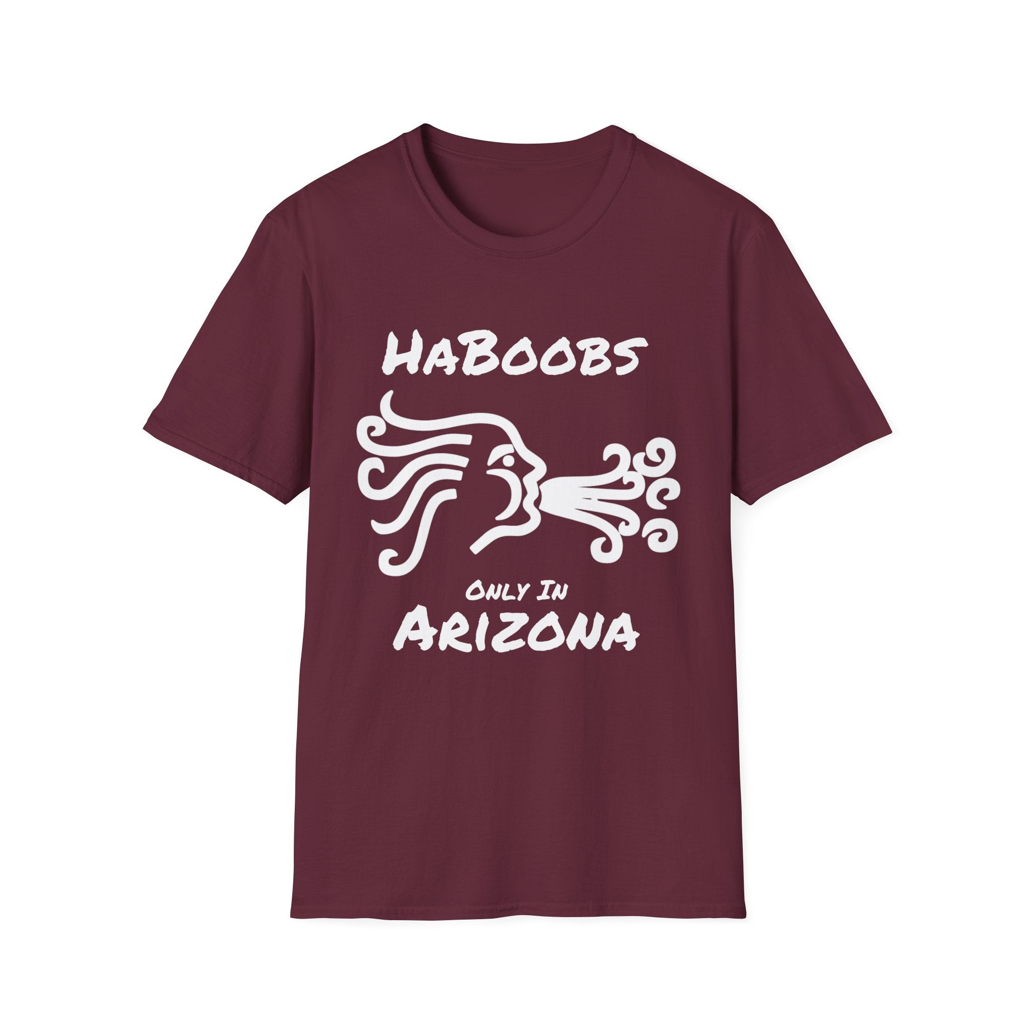 Arizona HaBoobs Mens Womans Unisex Softstyle T-Shirt | Funny Graphic Tee, Gift for Him/Her, Summer Wear, Vacation Shirt, Humor Apparel