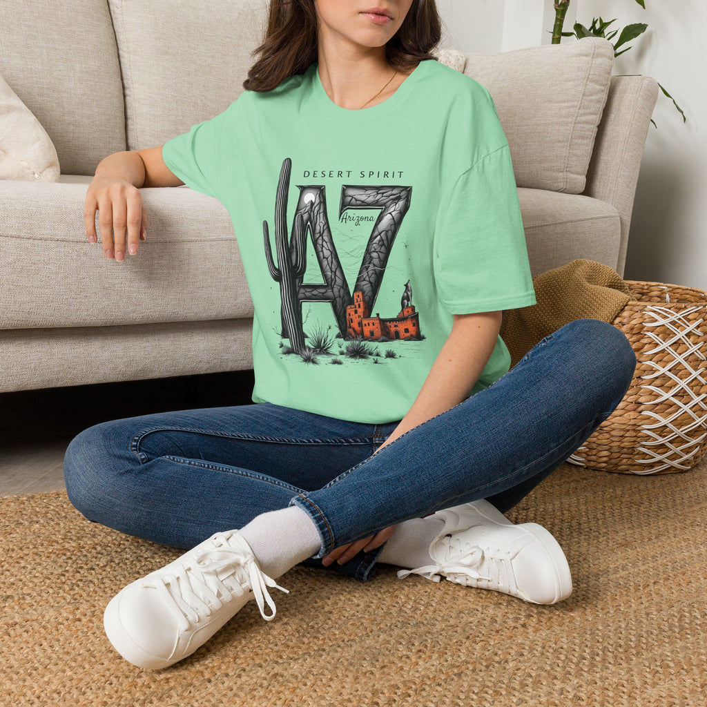 Arizona Desert Spirit T-Shirt | AZ Cactus Southwest Illustration