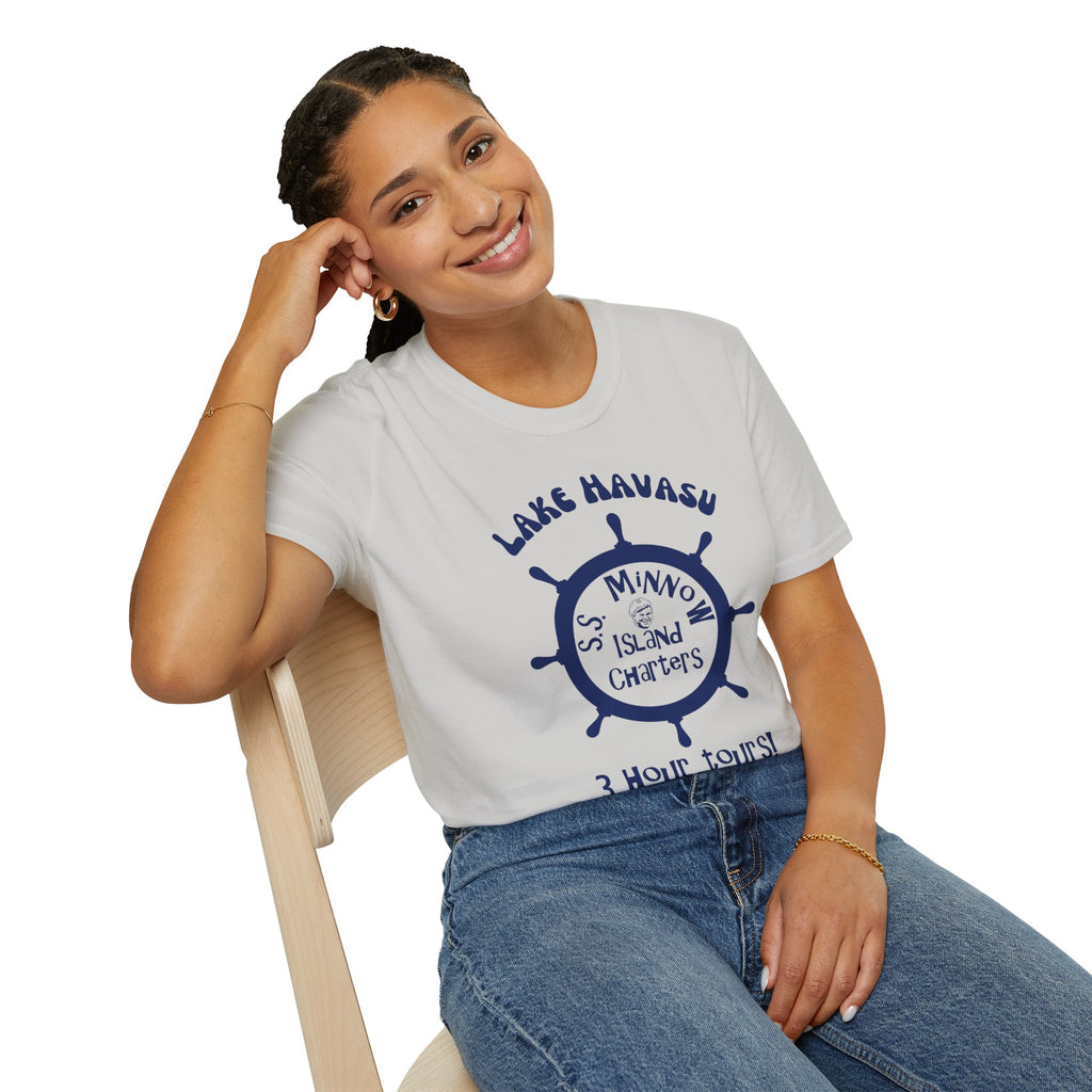 What It Could Happen lol ... Lake Havasu SS Minnow Island Charters T-Shirt | 3 Hour Tours